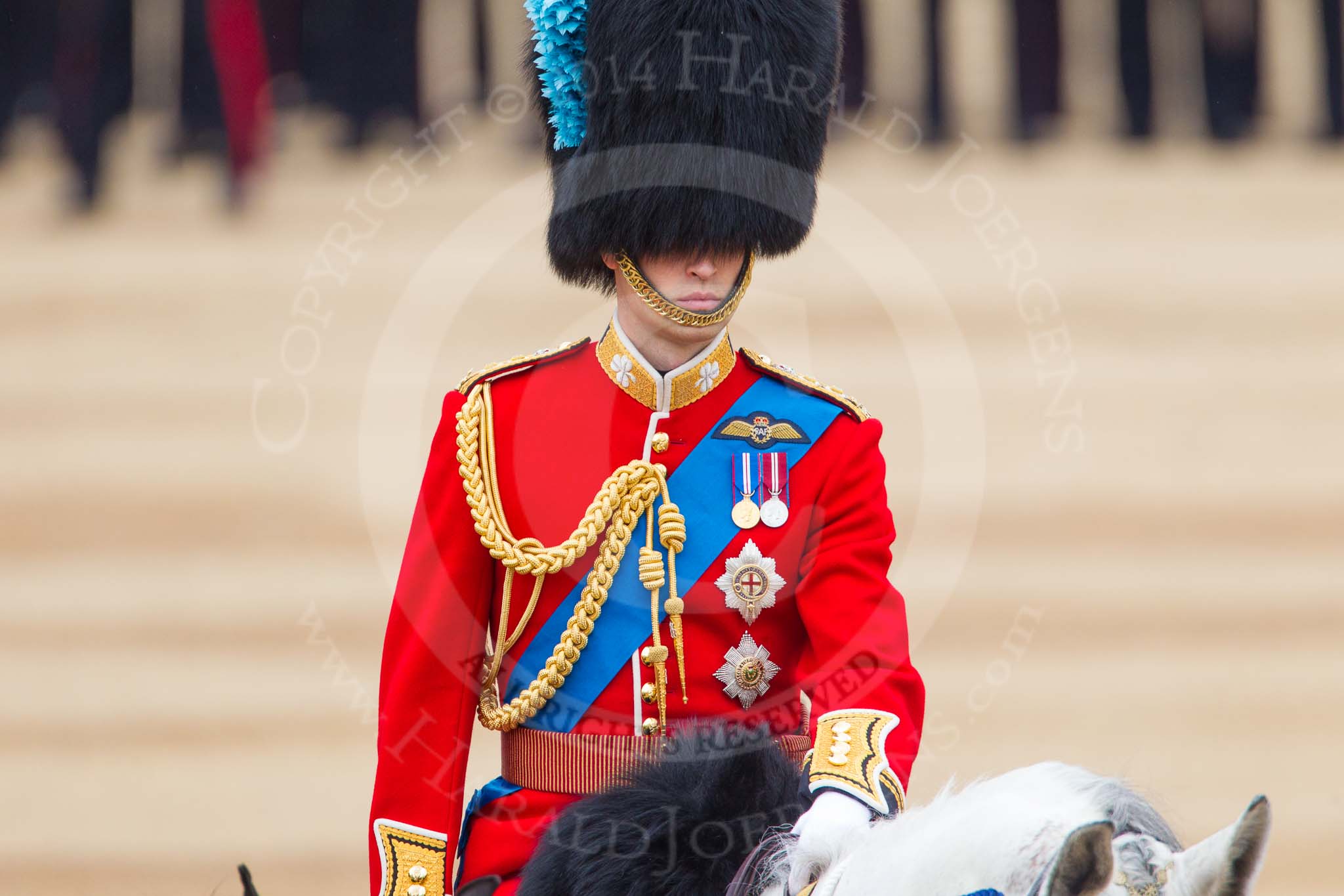 Trooping the Colour 2014.
Horse Guards Parade, Westminster,
London SW1A,

United Kingdom,
on 14 June 2014 at 11:07, image #435