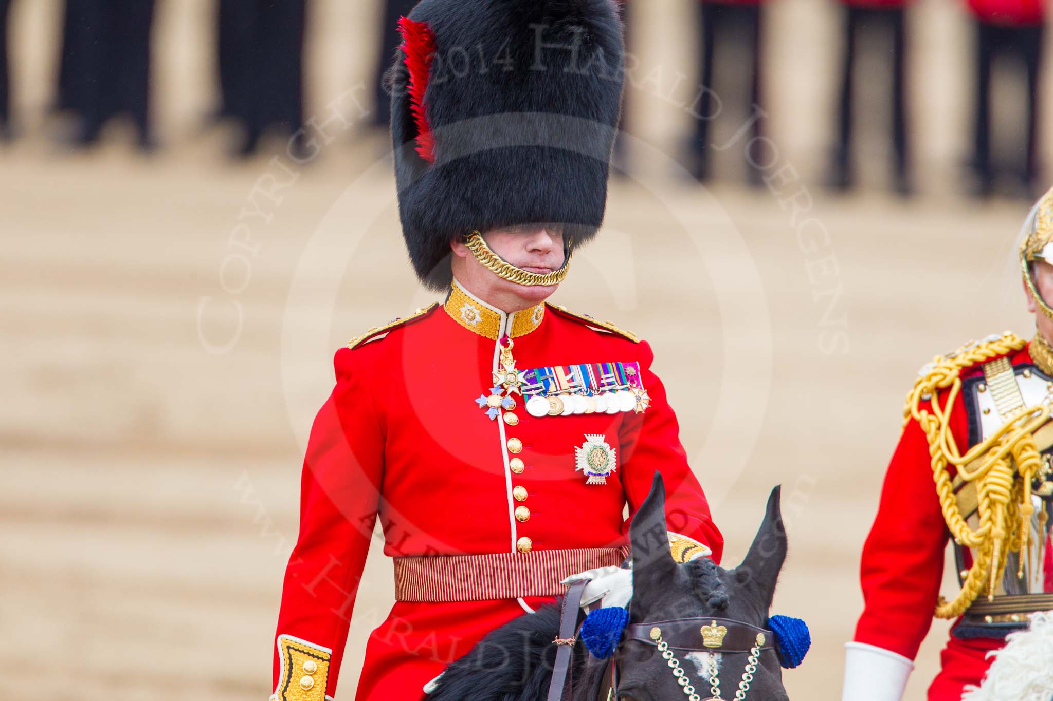 Trooping the Colour 2014.
Horse Guards Parade, Westminster,
London SW1A,

United Kingdom,
on 14 June 2014 at 11:08, image #439