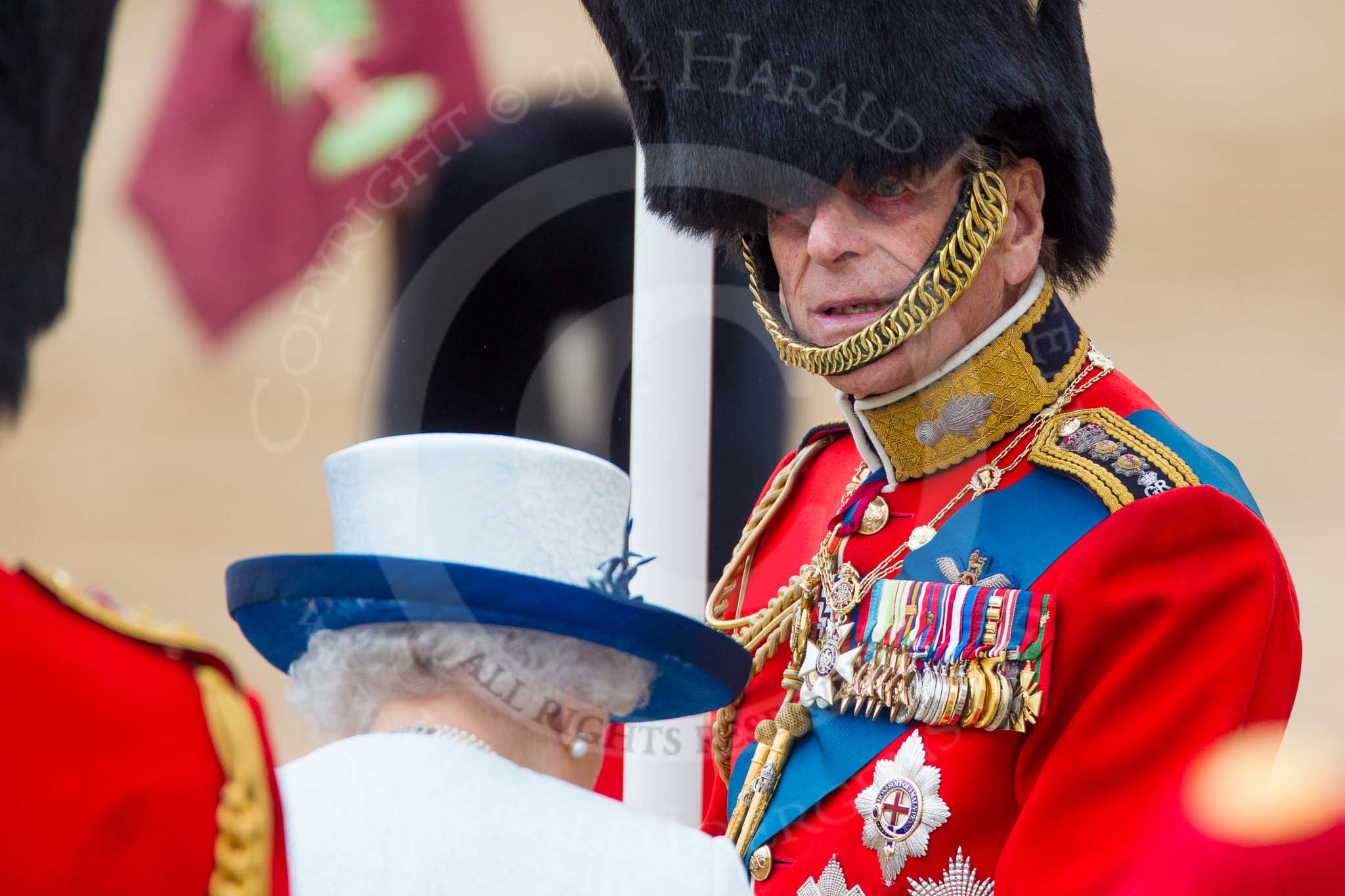 Trooping the Colour 2014.
Horse Guards Parade, Westminster,
London SW1A,

United Kingdom,
on 14 June 2014 at 11:08, image #450