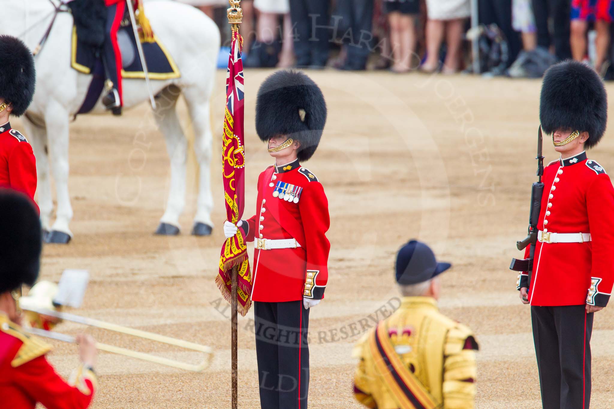 Trooping the Colour 2014.
Horse Guards Parade, Westminster,
London SW1A,

United Kingdom,
on 14 June 2014 at 11:11, image #456