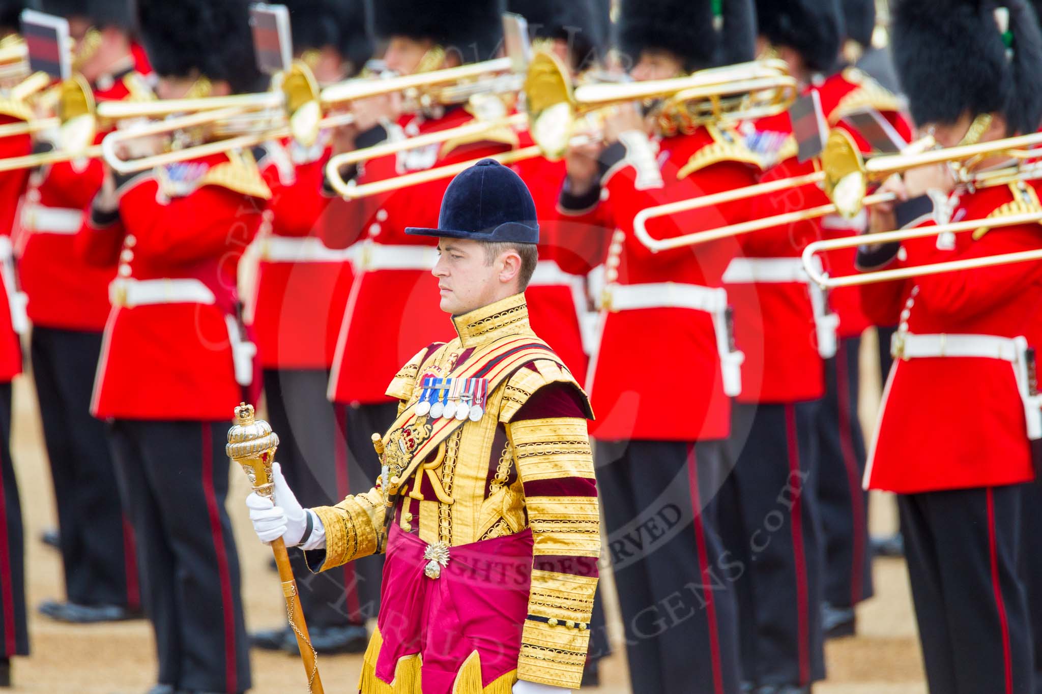 Trooping the Colour 2014.
Horse Guards Parade, Westminster,
London SW1A,

United Kingdom,
on 14 June 2014 at 11:13, image #465