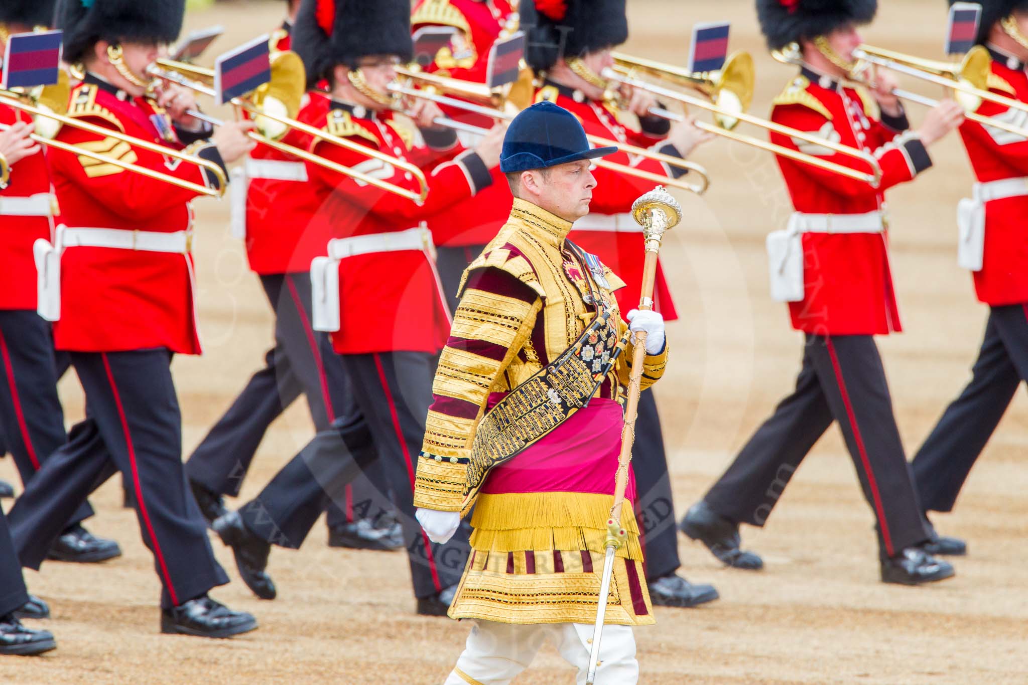 Trooping the Colour 2014.
Horse Guards Parade, Westminster,
London SW1A,

United Kingdom,
on 14 June 2014 at 11:14, image #477