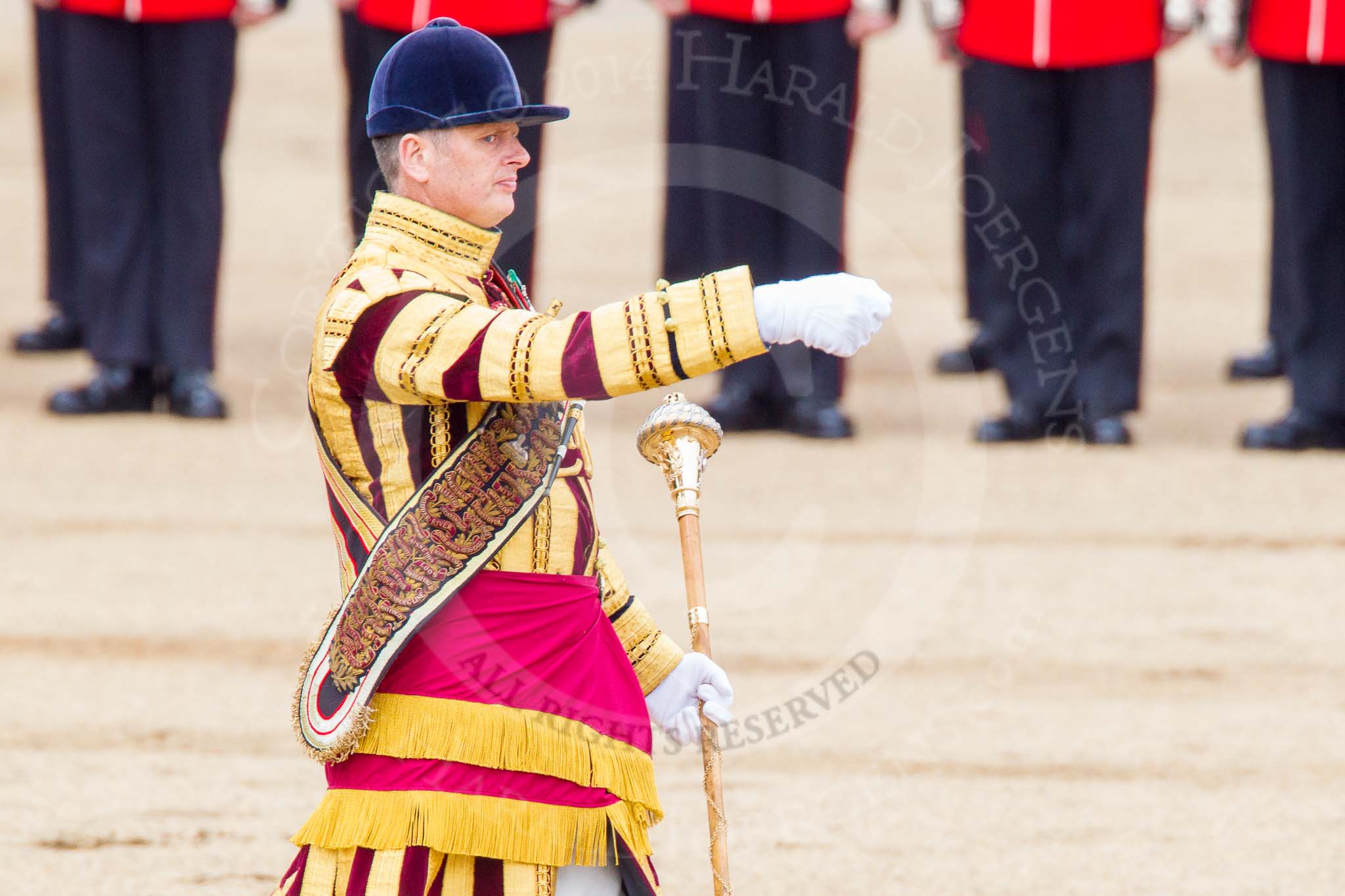 Trooping the Colour 2014.
Horse Guards Parade, Westminster,
London SW1A,

United Kingdom,
on 14 June 2014 at 11:14, image #479