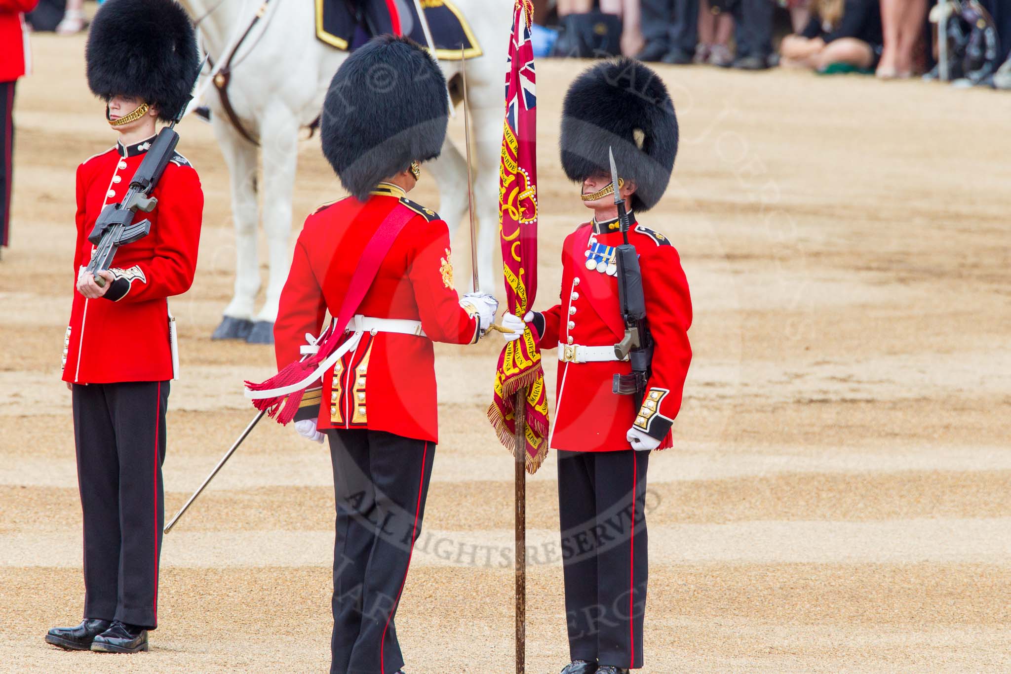Trooping the Colour 2014.
Horse Guards Parade, Westminster,
London SW1A,

United Kingdom,
on 14 June 2014 at 11:21, image #524