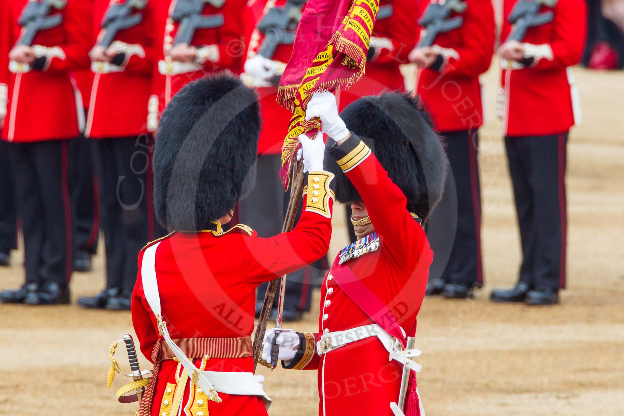 Trooping the Colour 2014.
Horse Guards Parade, Westminster,
London SW1A,

United Kingdom,
on 14 June 2014 at 11:21, image #540