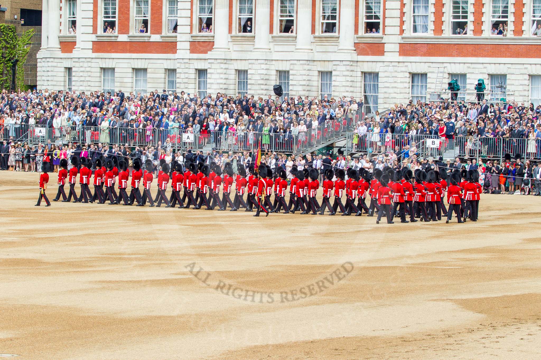 Trooping the Colour 2014.
Horse Guards Parade, Westminster,
London SW1A,

United Kingdom,
on 14 June 2014 at 11:25, image #551