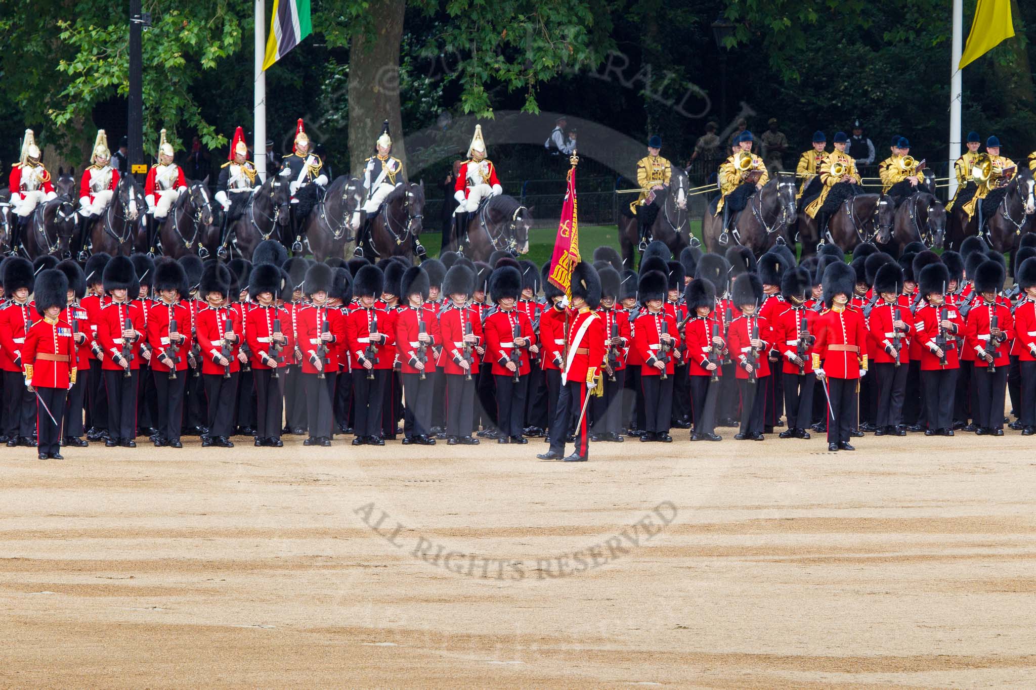Trooping the Colour 2014.
Horse Guards Parade, Westminster,
London SW1A,

United Kingdom,
on 14 June 2014 at 11:27, image #569