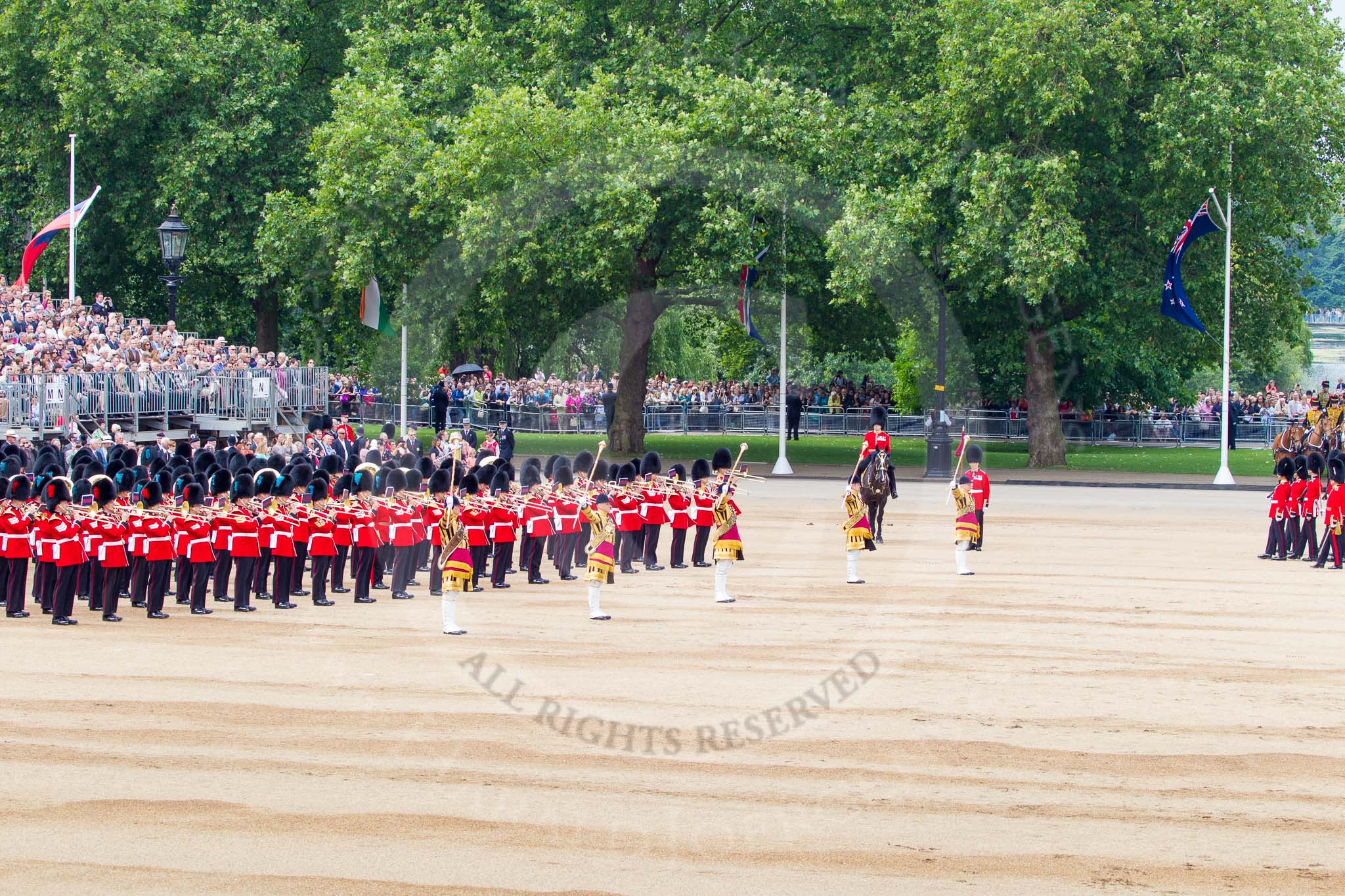 Trooping the Colour 2014.
Horse Guards Parade, Westminster,
London SW1A,

United Kingdom,
on 14 June 2014 at 11:28, image #575