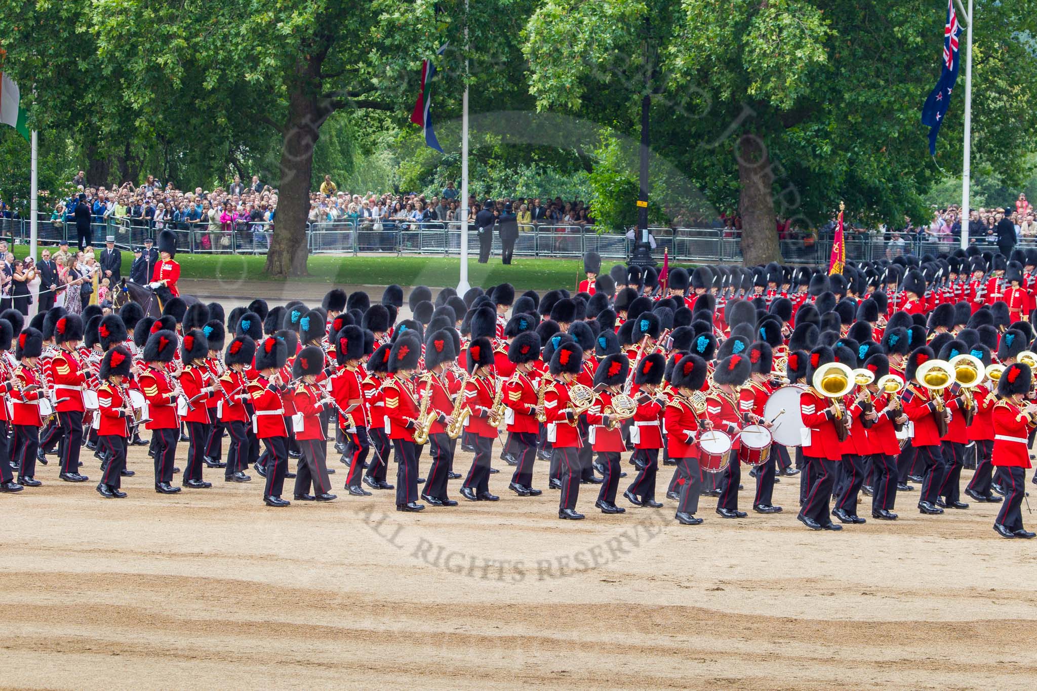 Trooping the Colour 2014.
Horse Guards Parade, Westminster,
London SW1A,

United Kingdom,
on 14 June 2014 at 11:33, image #590