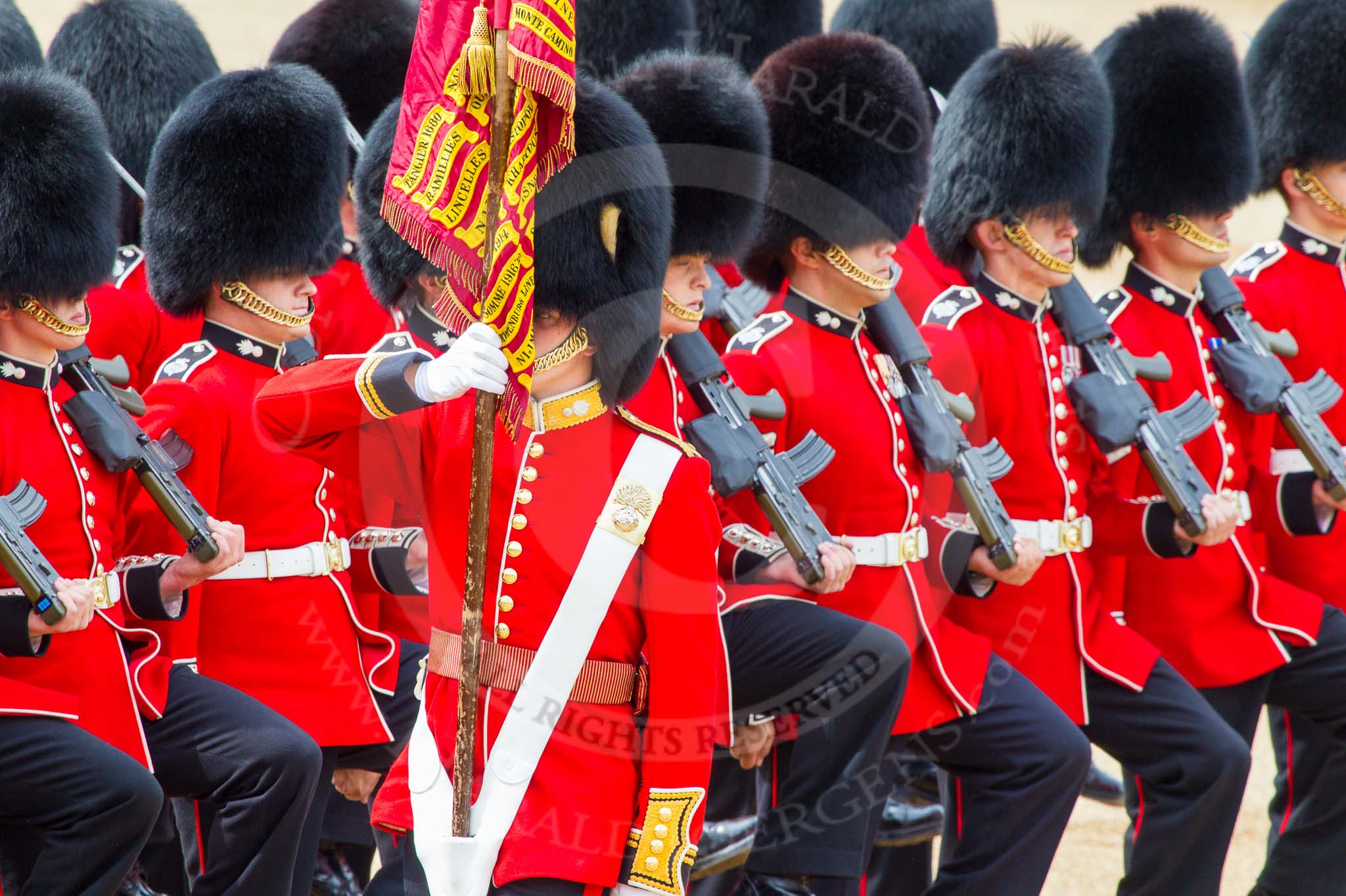 Trooping the Colour 2014.
Horse Guards Parade, Westminster,
London SW1A,

United Kingdom,
on 14 June 2014 at 11:36, image #618