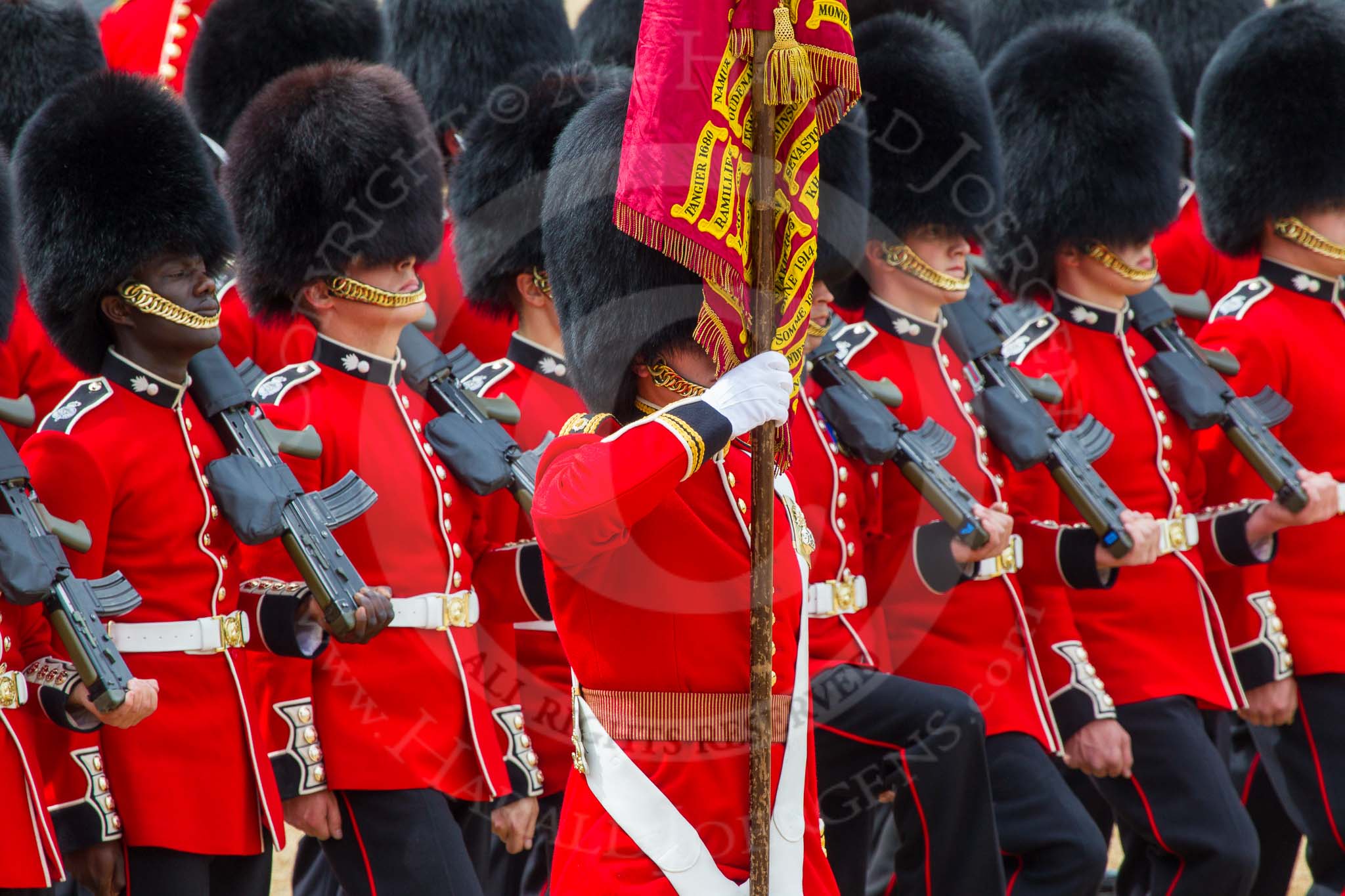 Trooping the Colour 2014.
Horse Guards Parade, Westminster,
London SW1A,

United Kingdom,
on 14 June 2014 at 11:36, image #619