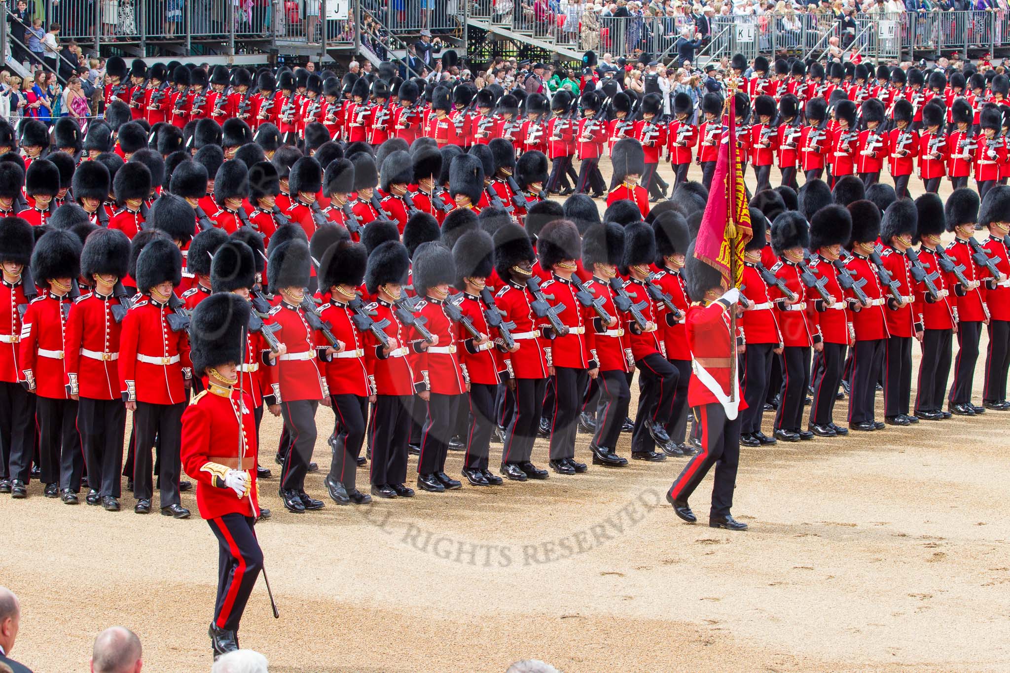 Trooping the Colour 2014.
Horse Guards Parade, Westminster,
London SW1A,

United Kingdom,
on 14 June 2014 at 11:36, image #620