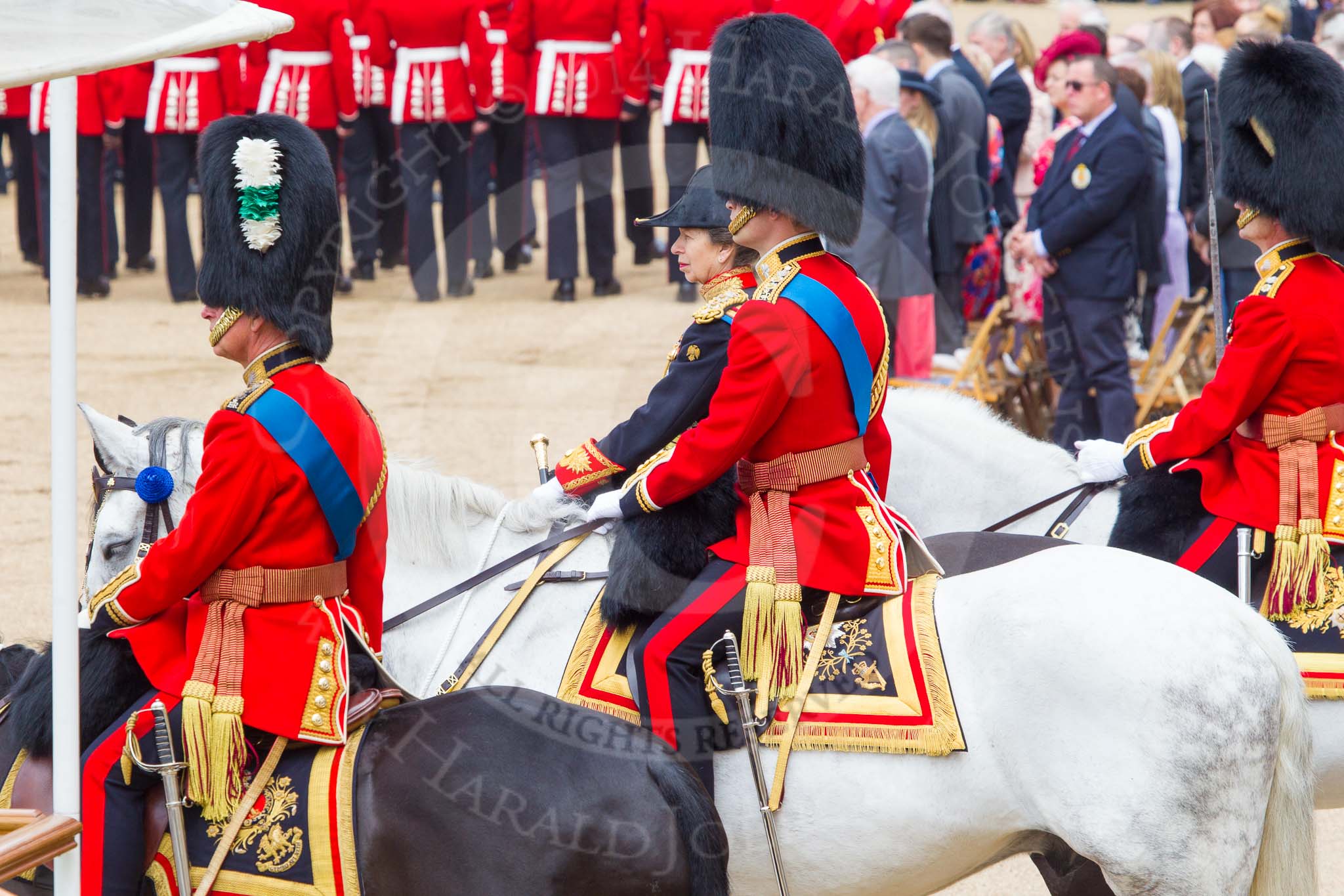 Trooping the Colour 2014.
Horse Guards Parade, Westminster,
London SW1A,

United Kingdom,
on 14 June 2014 at 11:39, image #648