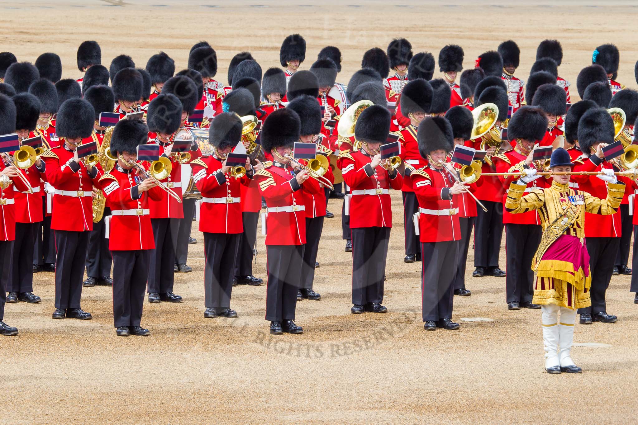 Trooping the Colour 2014.
Horse Guards Parade, Westminster,
London SW1A,

United Kingdom,
on 14 June 2014 at 11:40, image #658