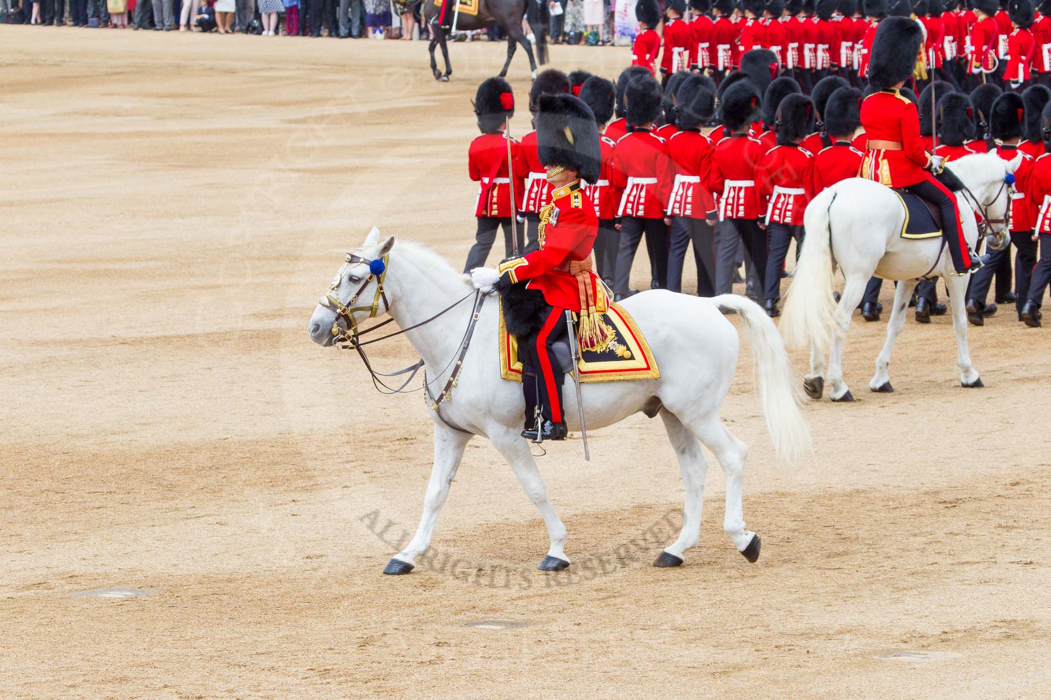 Trooping the Colour 2014.
Horse Guards Parade, Westminster,
London SW1A,

United Kingdom,
on 14 June 2014 at 11:40, image #660