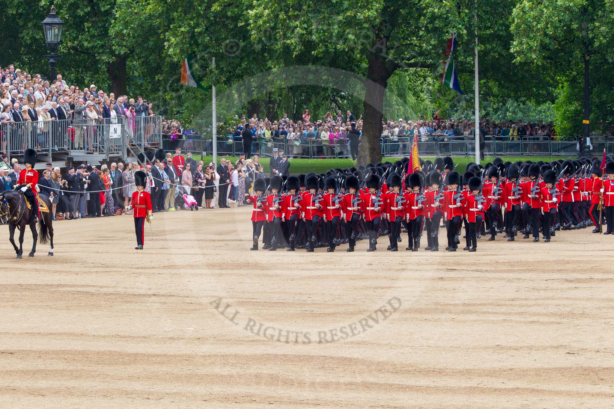 Trooping the Colour 2014.
Horse Guards Parade, Westminster,
London SW1A,

United Kingdom,
on 14 June 2014 at 11:44, image #676