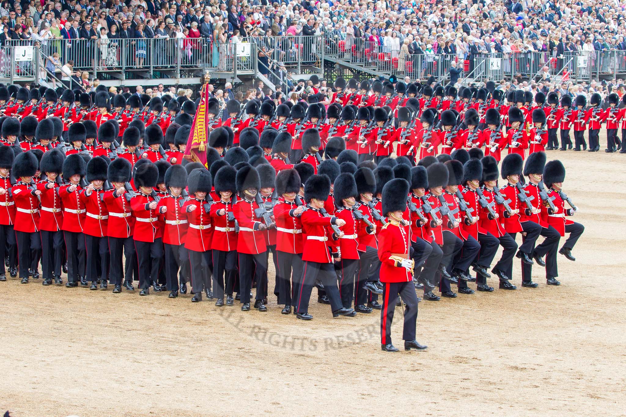 Trooping the Colour 2014.
Horse Guards Parade, Westminster,
London SW1A,

United Kingdom,
on 14 June 2014 at 11:46, image #683