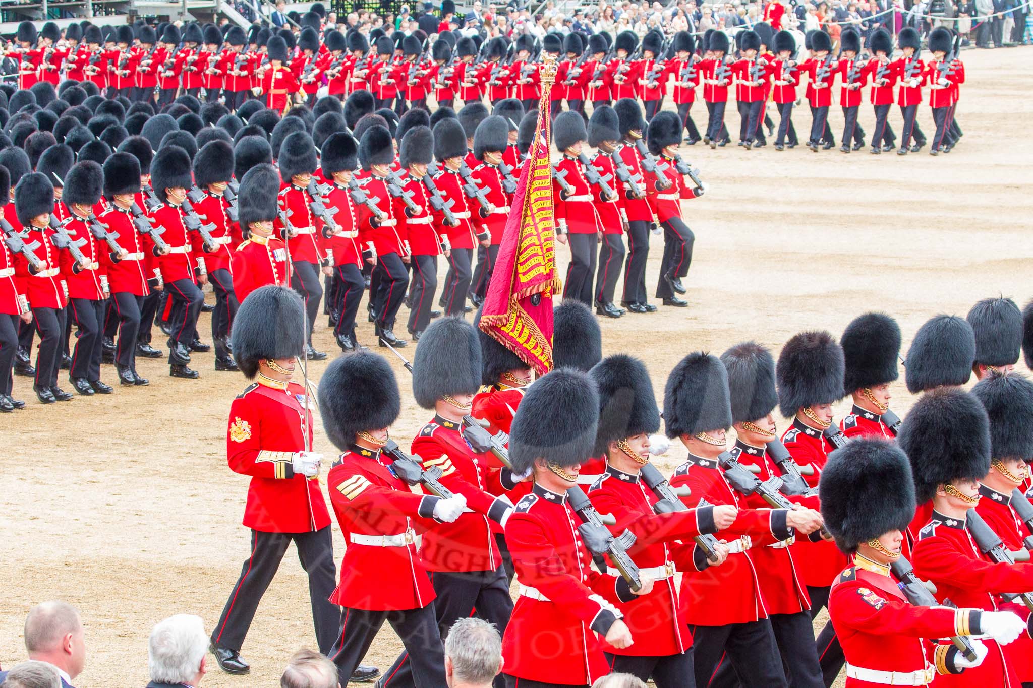 Trooping the Colour 2014.
Horse Guards Parade, Westminster,
London SW1A,

United Kingdom,
on 14 June 2014 at 11:46, image #687