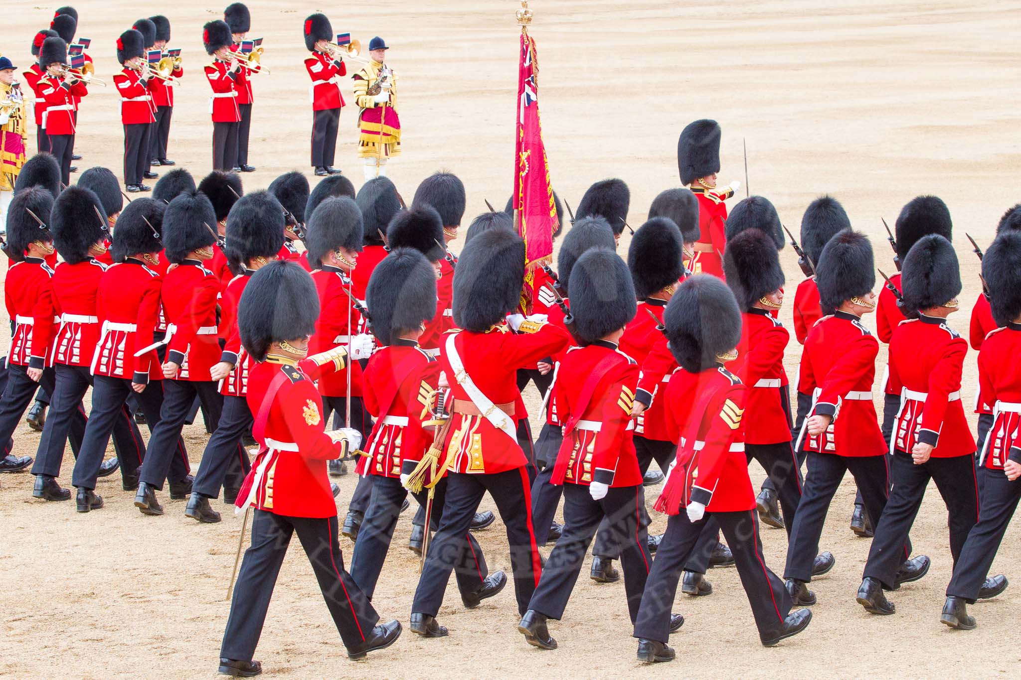 Trooping the Colour 2014.
Horse Guards Parade, Westminster,
London SW1A,

United Kingdom,
on 14 June 2014 at 11:47, image #690