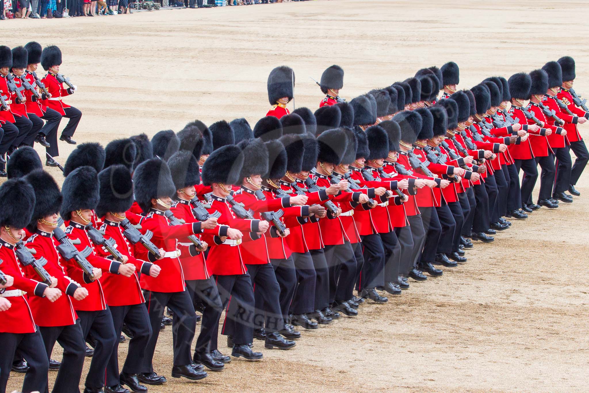 Trooping the Colour 2014.
Horse Guards Parade, Westminster,
London SW1A,

United Kingdom,
on 14 June 2014 at 11:47, image #691