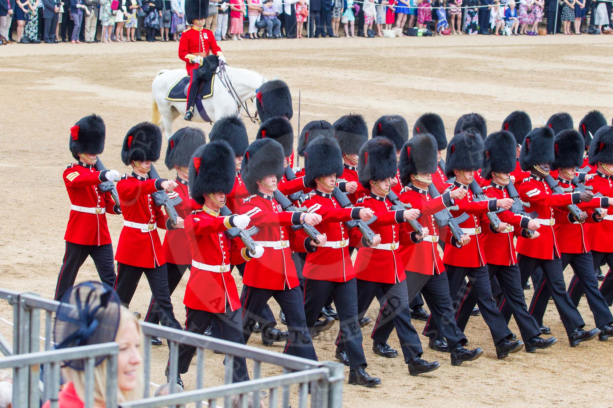 Trooping the Colour 2014.
Horse Guards Parade, Westminster,
London SW1A,

United Kingdom,
on 14 June 2014 at 11:47, image #694