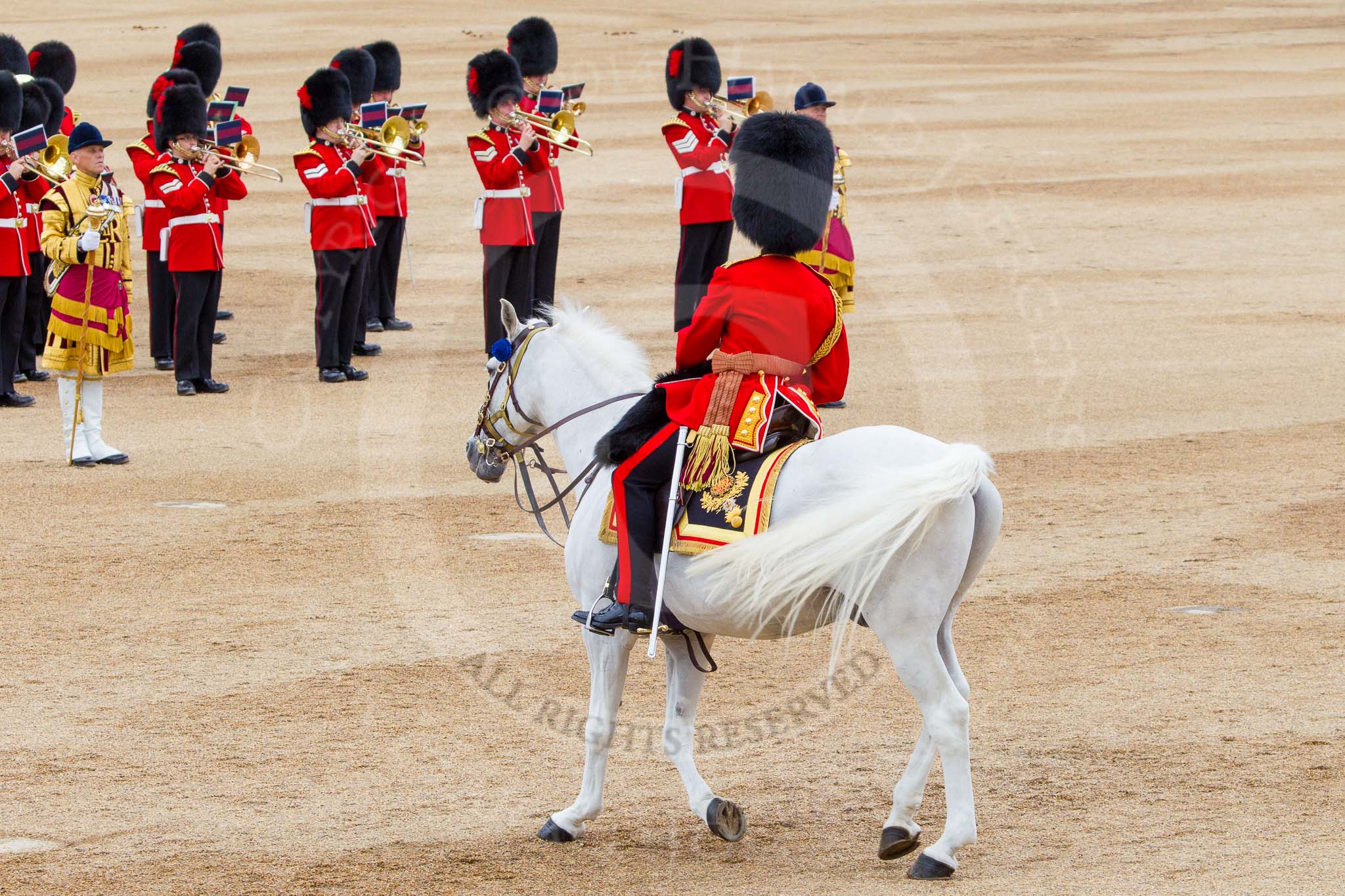 Trooping the Colour 2014.
Horse Guards Parade, Westminster,
London SW1A,

United Kingdom,
on 14 June 2014 at 11:49, image #701