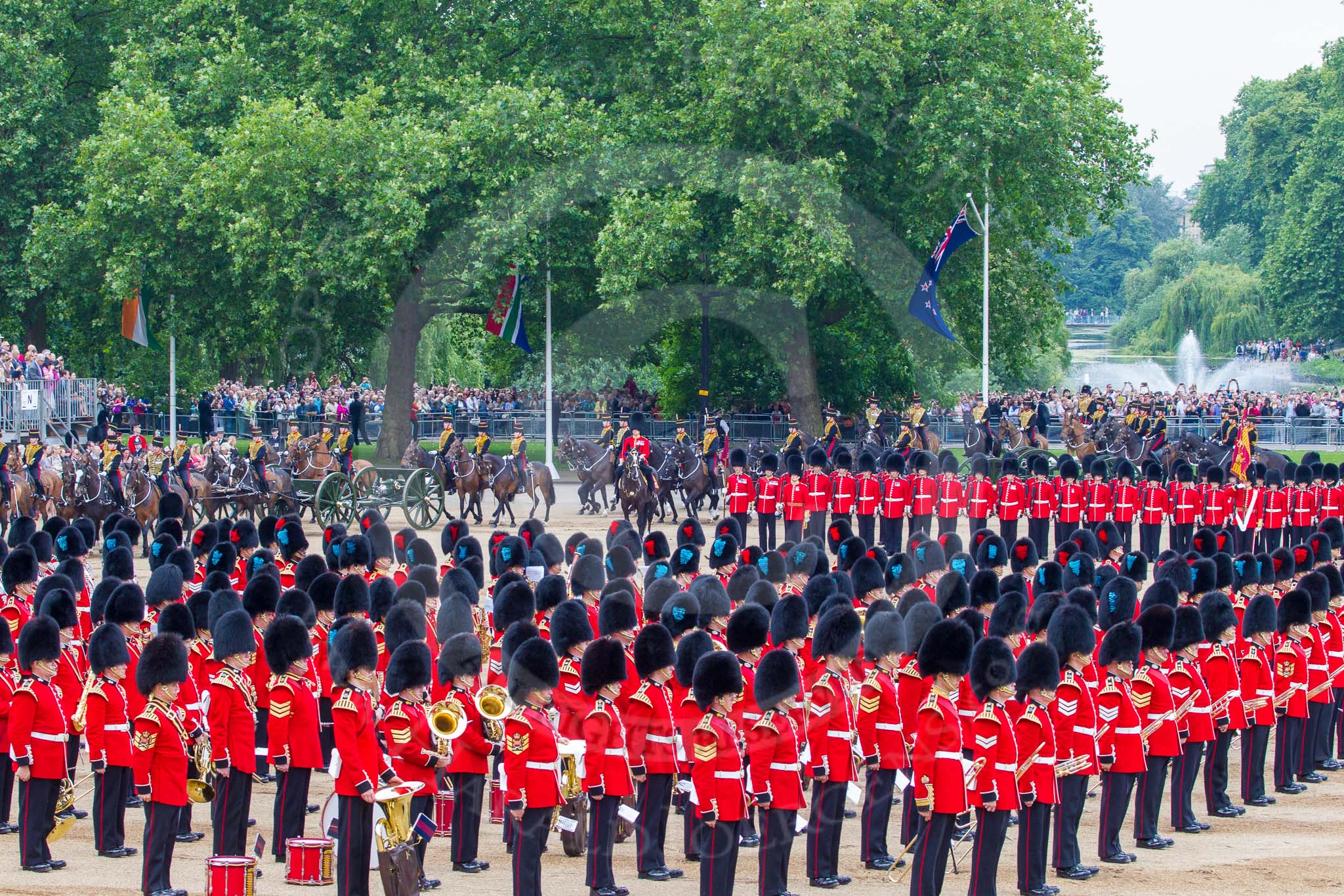 Trooping the Colour 2014.
Horse Guards Parade, Westminster,
London SW1A,

United Kingdom,
on 14 June 2014 at 11:54, image #735