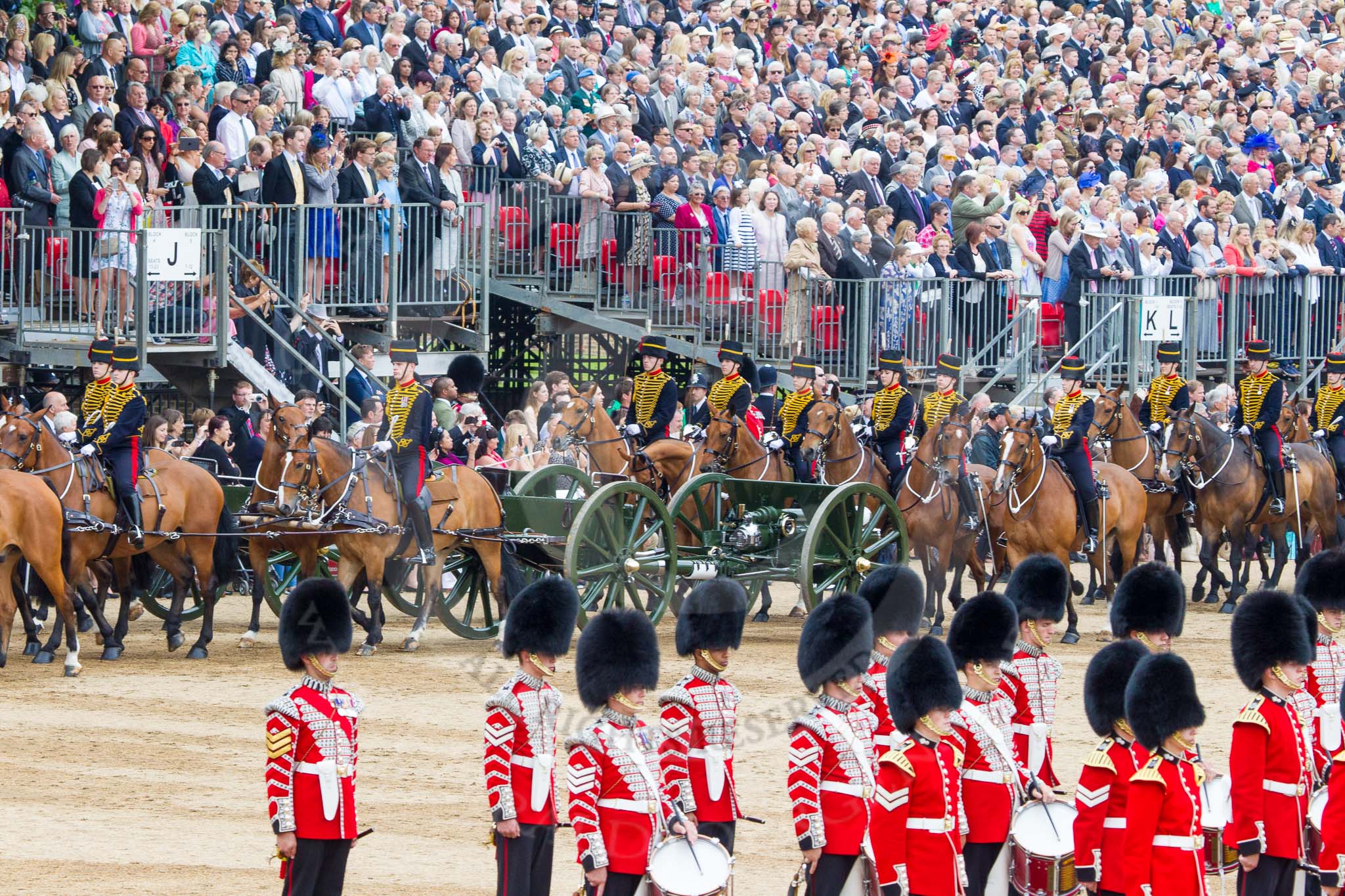 Trooping the Colour 2014.
Horse Guards Parade, Westminster,
London SW1A,

United Kingdom,
on 14 June 2014 at 11:55, image #738