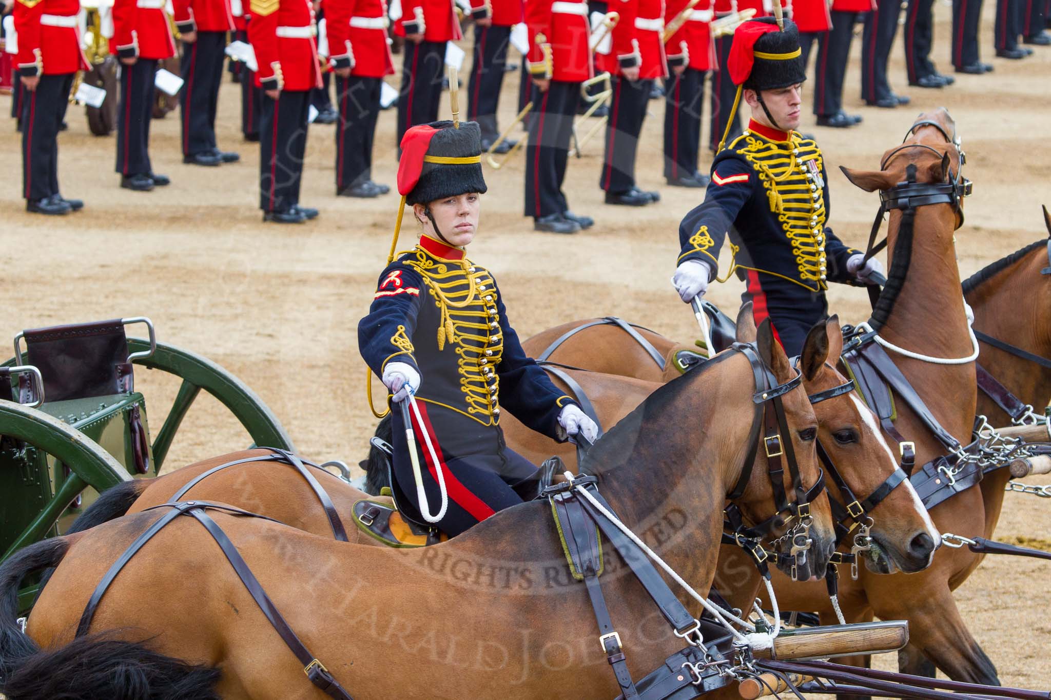Trooping the Colour 2014.
Horse Guards Parade, Westminster,
London SW1A,

United Kingdom,
on 14 June 2014 at 11:56, image #757