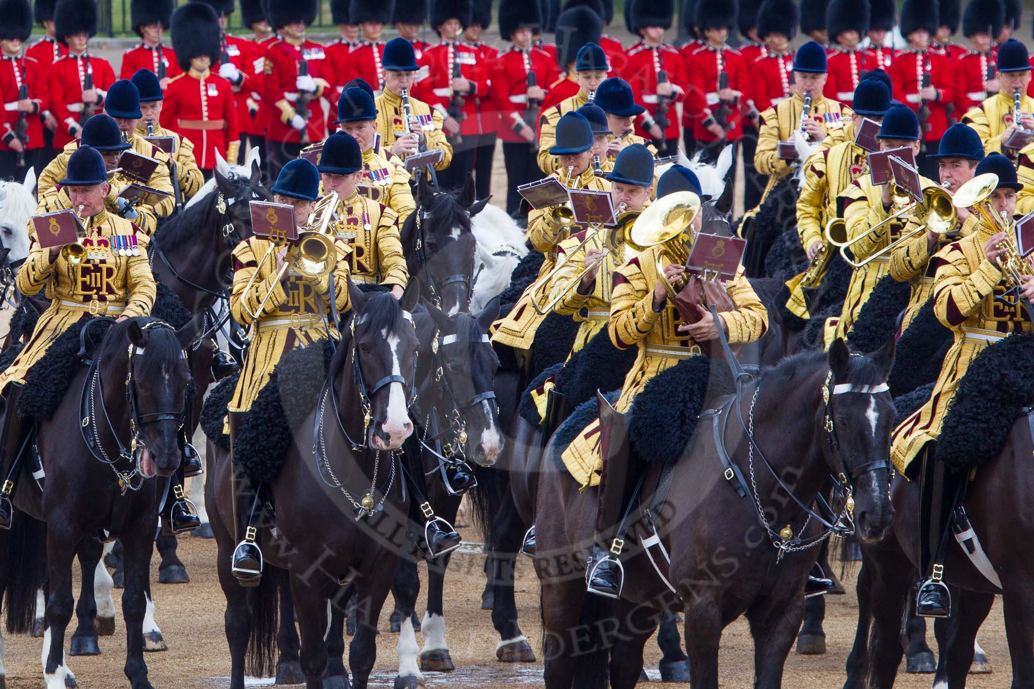 Trooping the Colour 2014.
Horse Guards Parade, Westminster,
London SW1A,

United Kingdom,
on 14 June 2014 at 11:56, image #769
