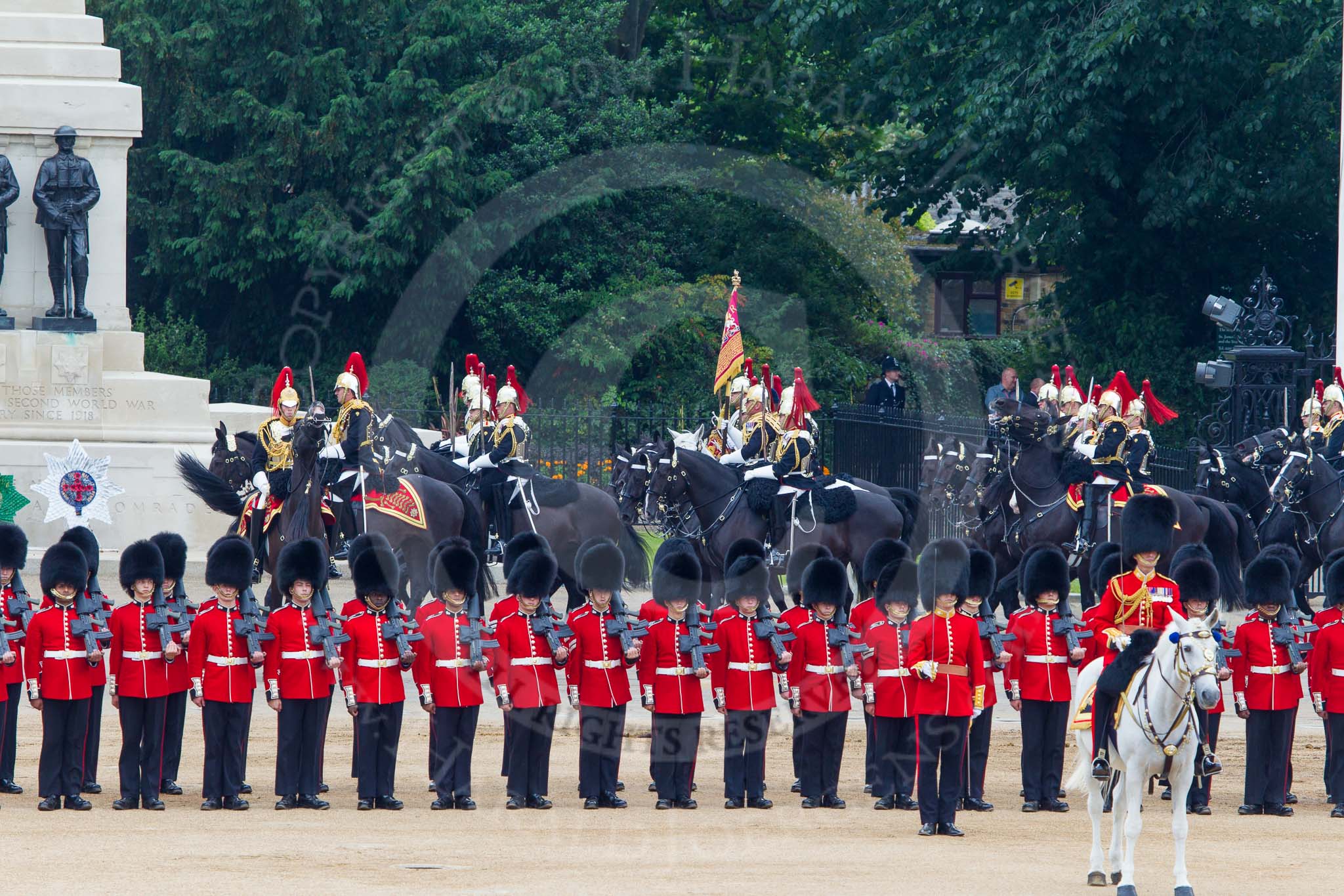 Trooping the Colour 2014.
Horse Guards Parade, Westminster,
London SW1A,

United Kingdom,
on 14 June 2014 at 12:03, image #850