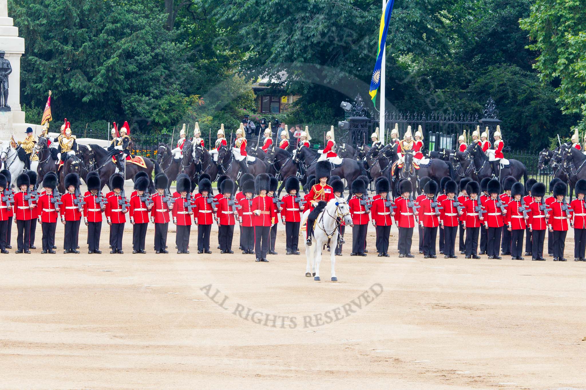 Trooping the Colour 2014.
Horse Guards Parade, Westminster,
London SW1A,

United Kingdom,
on 14 June 2014 at 12:03, image #851