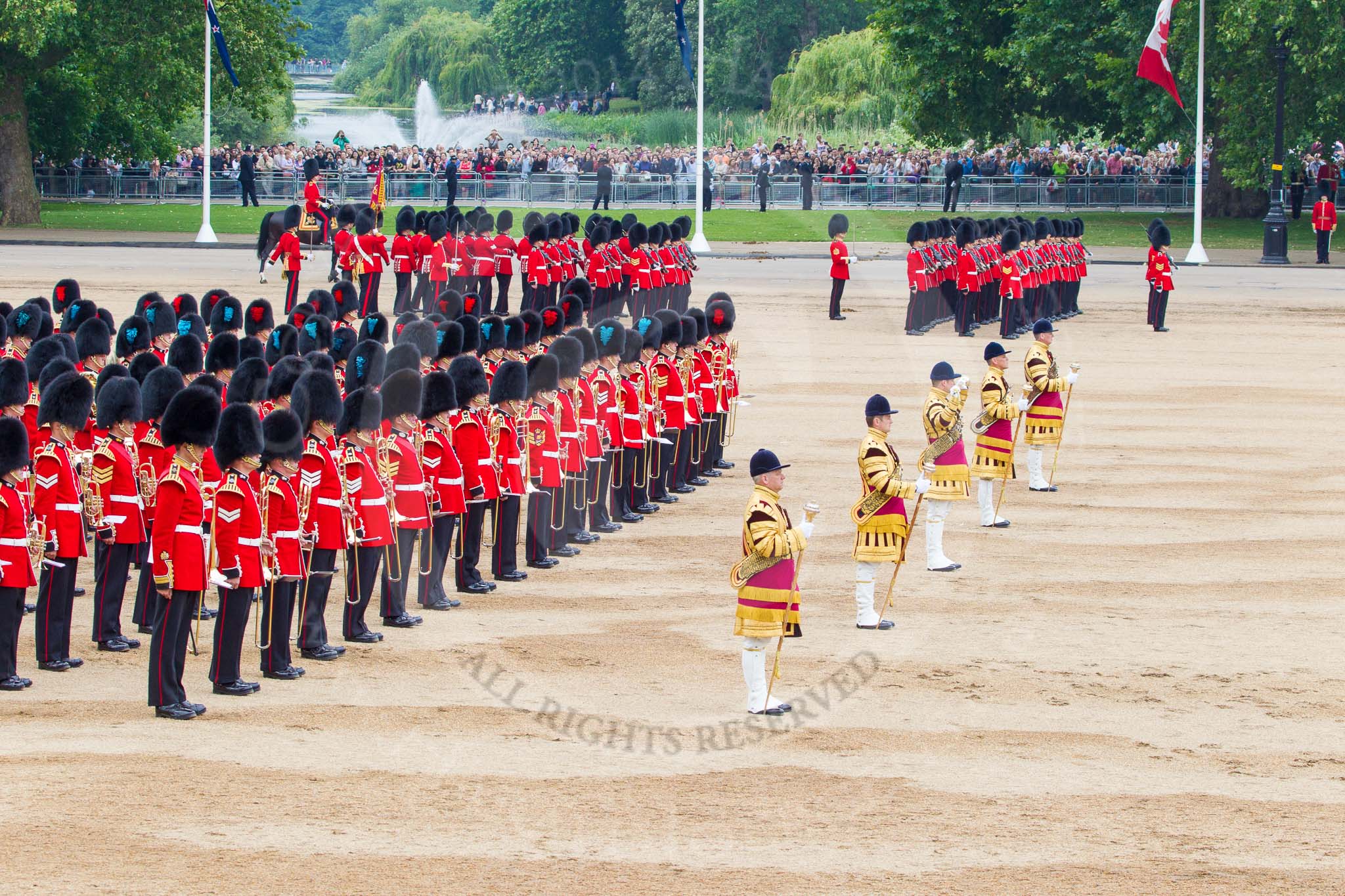 Trooping the Colour 2014.
Horse Guards Parade, Westminster,
London SW1A,

United Kingdom,
on 14 June 2014 at 12:07, image #865