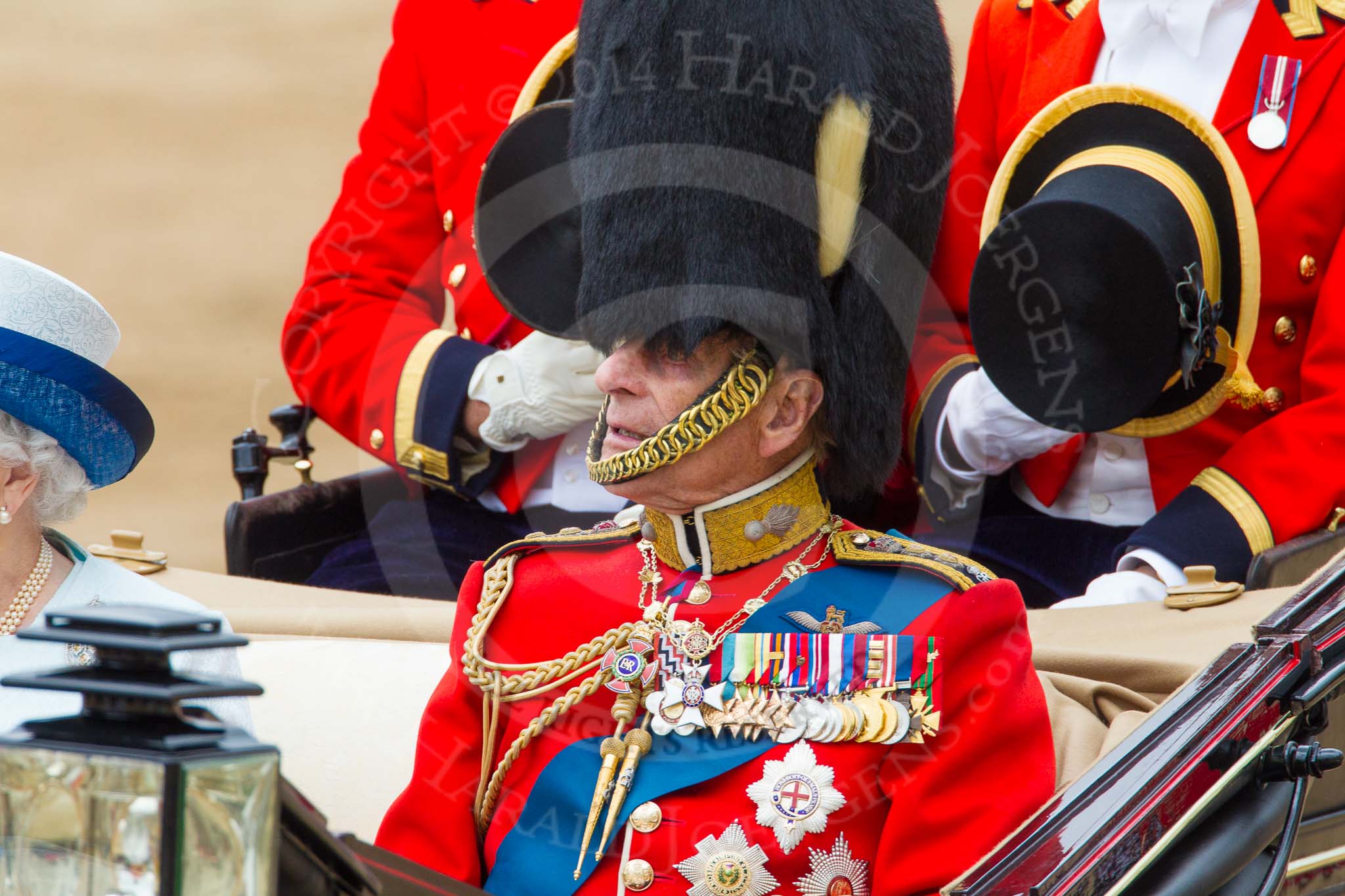 Trooping the Colour 2014.
Horse Guards Parade, Westminster,
London SW1A,

United Kingdom,
on 14 June 2014 at 12:12, image #890