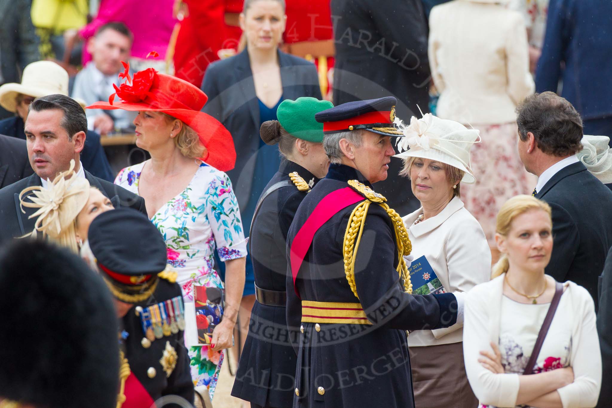 Trooping the Colour 2014.
Horse Guards Parade, Westminster,
London SW1A,

United Kingdom,
on 14 June 2014 at 12:21, image #940