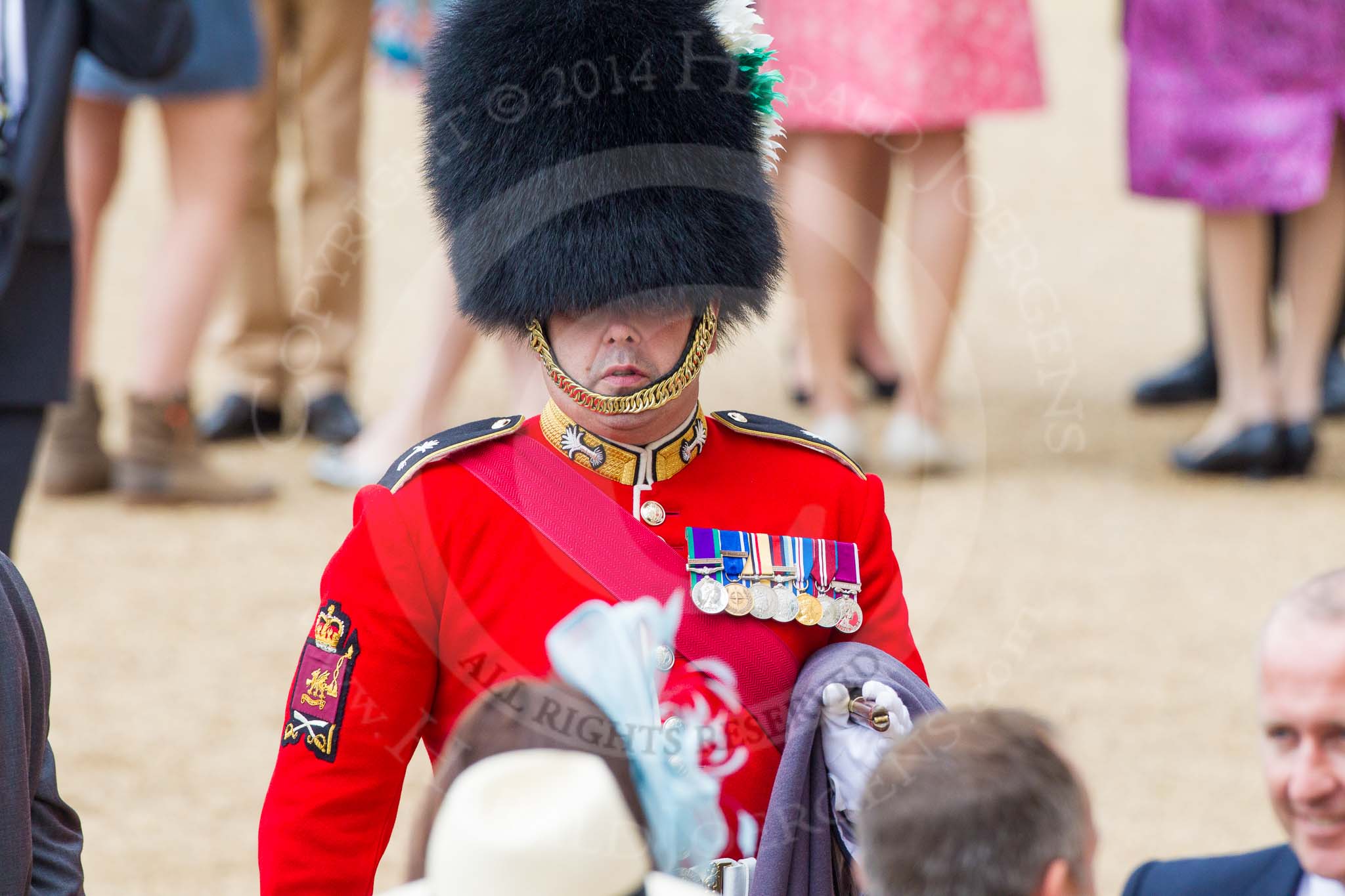 Trooping the Colour 2014.
Horse Guards Parade, Westminster,
London SW1A,

United Kingdom,
on 14 June 2014 at 12:29, image #959