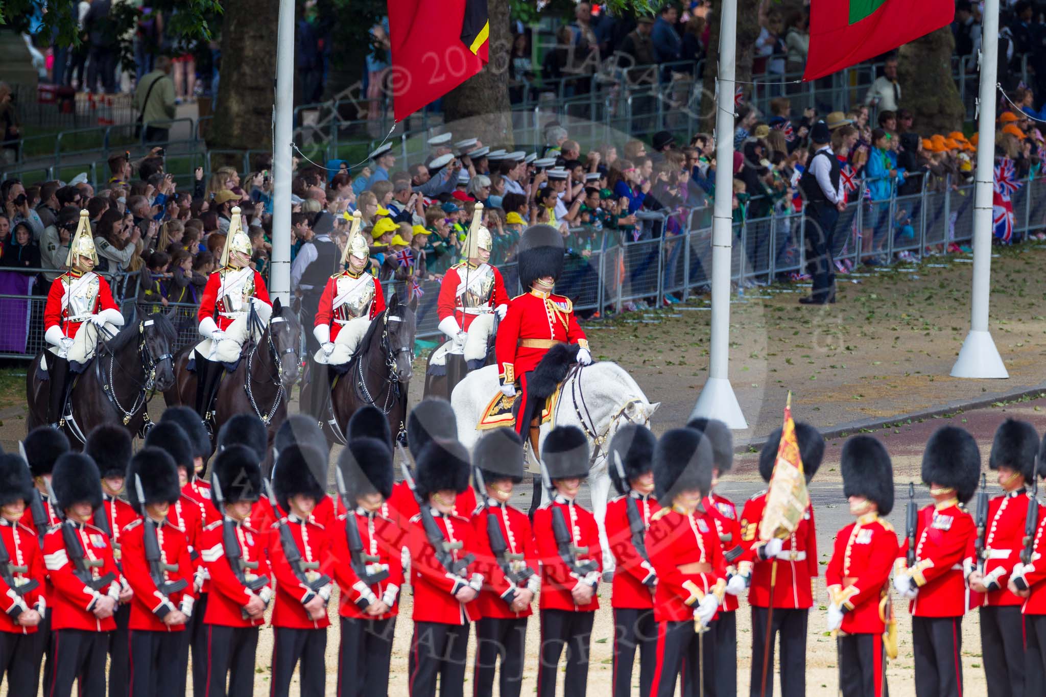 The Colonel's Review 2015.
Horse Guards Parade, Westminster,
London,

United Kingdom,
on 06 June 2015 at 10:55, image #159