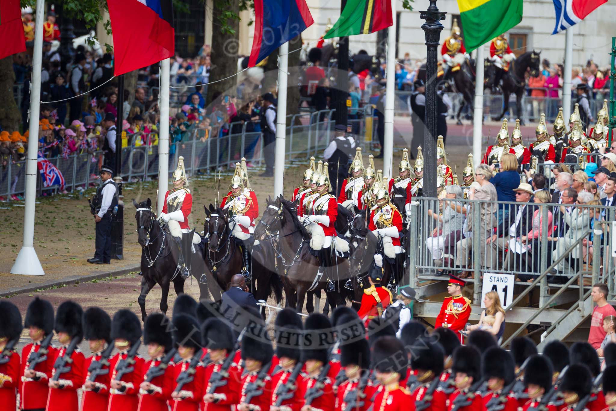 The Colonel's Review 2015.
Horse Guards Parade, Westminster,
London,

United Kingdom,
on 06 June 2015 at 10:56, image #166