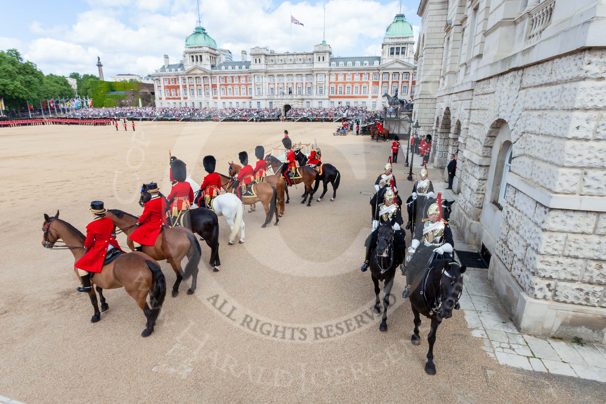 The Colonel's Review 2015.
Horse Guards Parade, Westminster,
London,

United Kingdom,
on 06 June 2015 at 11:01, image #212