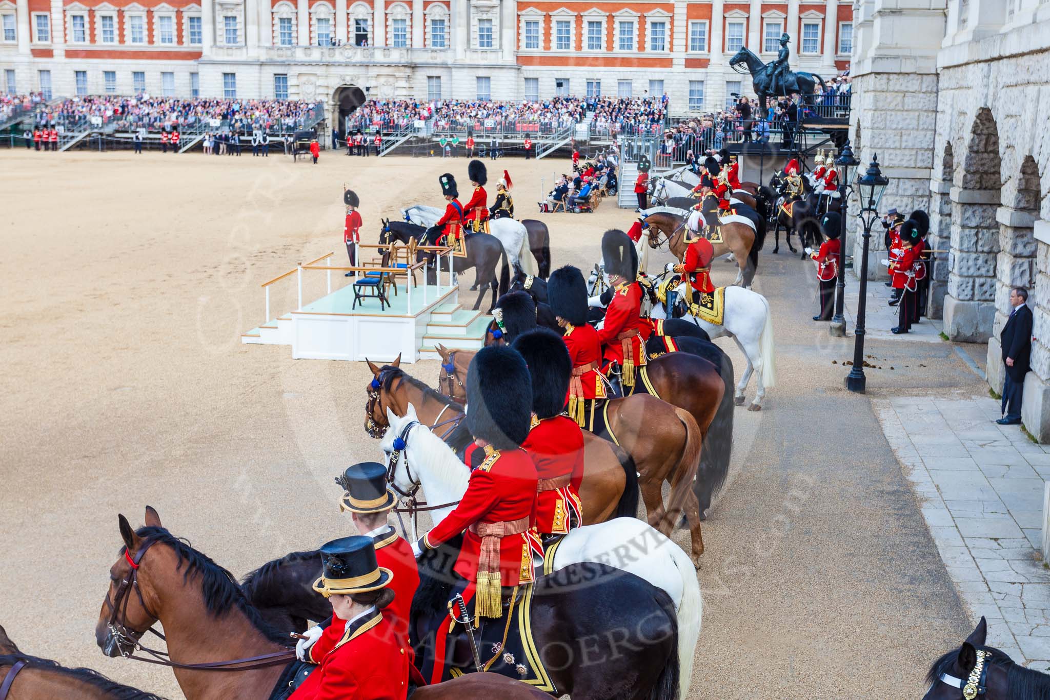 The Colonel's Review 2015.
Horse Guards Parade, Westminster,
London,

United Kingdom,
on 06 June 2015 at 11:06, image #240