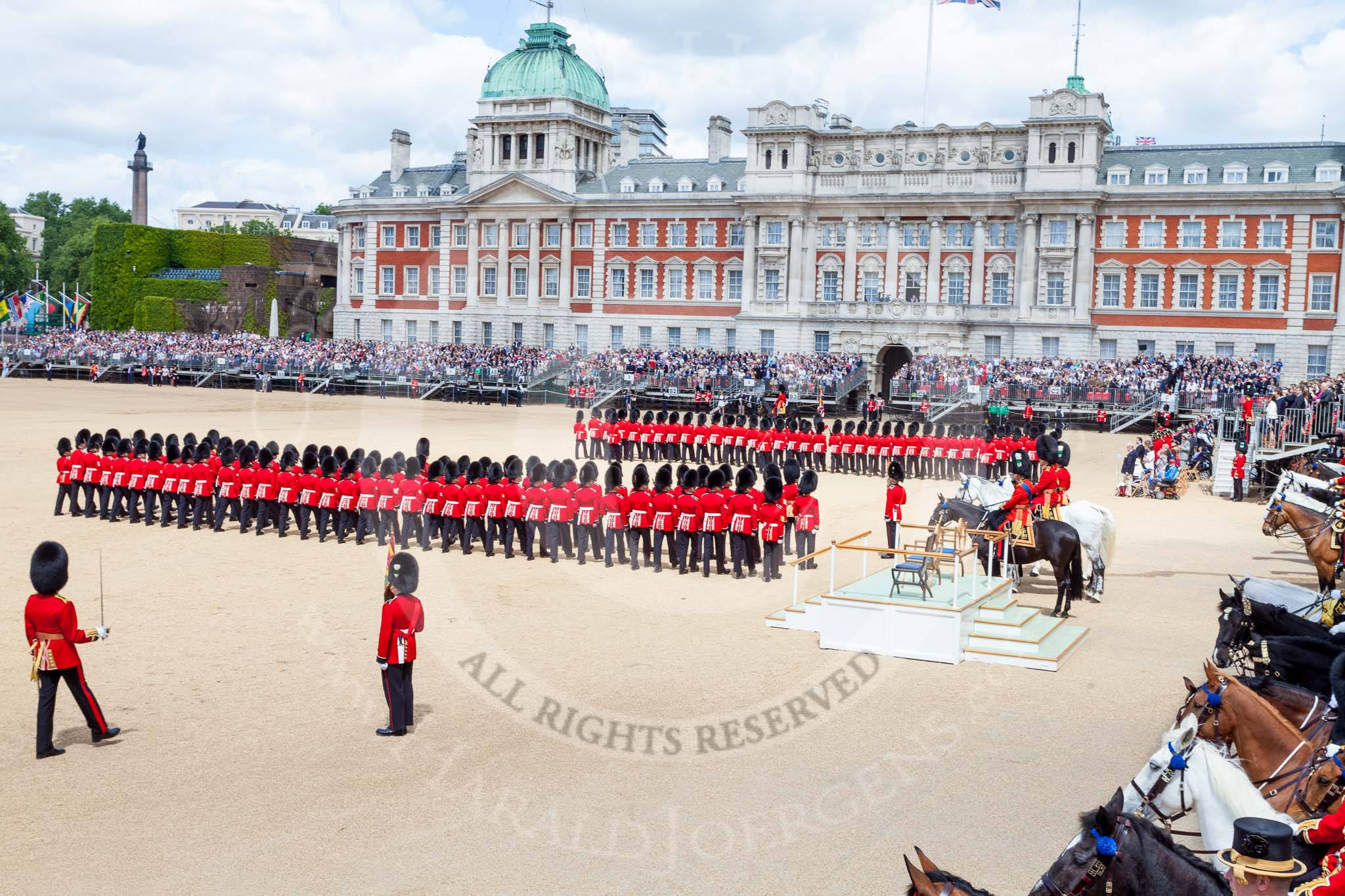The Colonel's Review 2015.
Horse Guards Parade, Westminster,
London,

United Kingdom,
on 06 June 2015 at 11:35, image #386