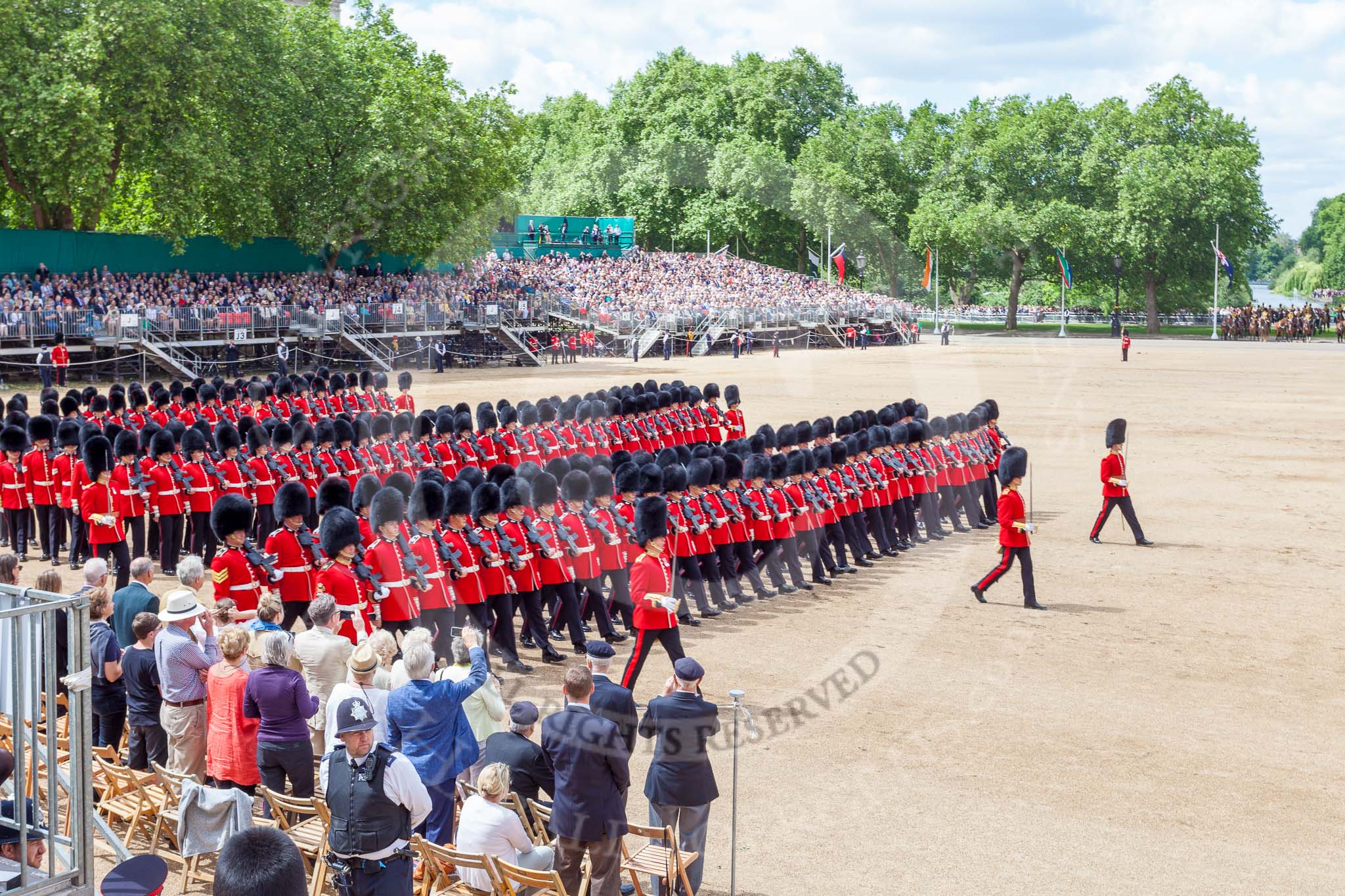 The Colonel's Review 2015.
Horse Guards Parade, Westminster,
London,

United Kingdom,
on 06 June 2015 at 11:35, image #388
