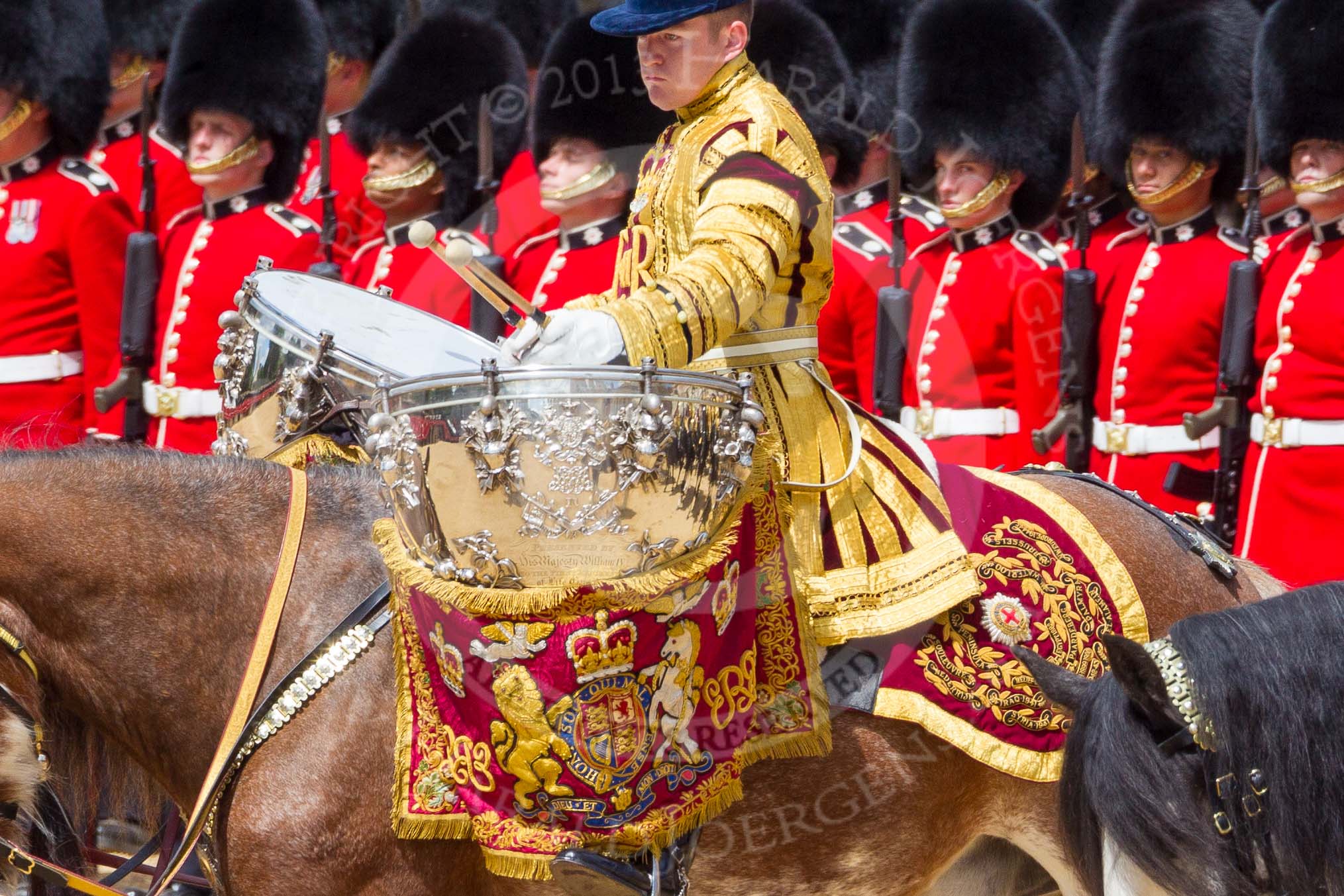 The Colonel's Review 2015.
Horse Guards Parade, Westminster,
London,

United Kingdom,
on 06 June 2015 at 11:50, image #465