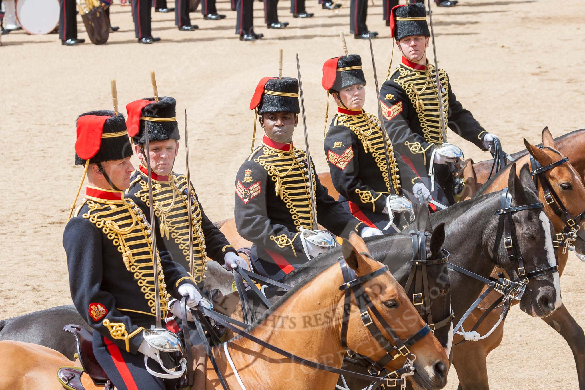 The Colonel's Review 2015.
Horse Guards Parade, Westminster,
London,

United Kingdom,
on 06 June 2015 at 11:53, image #494