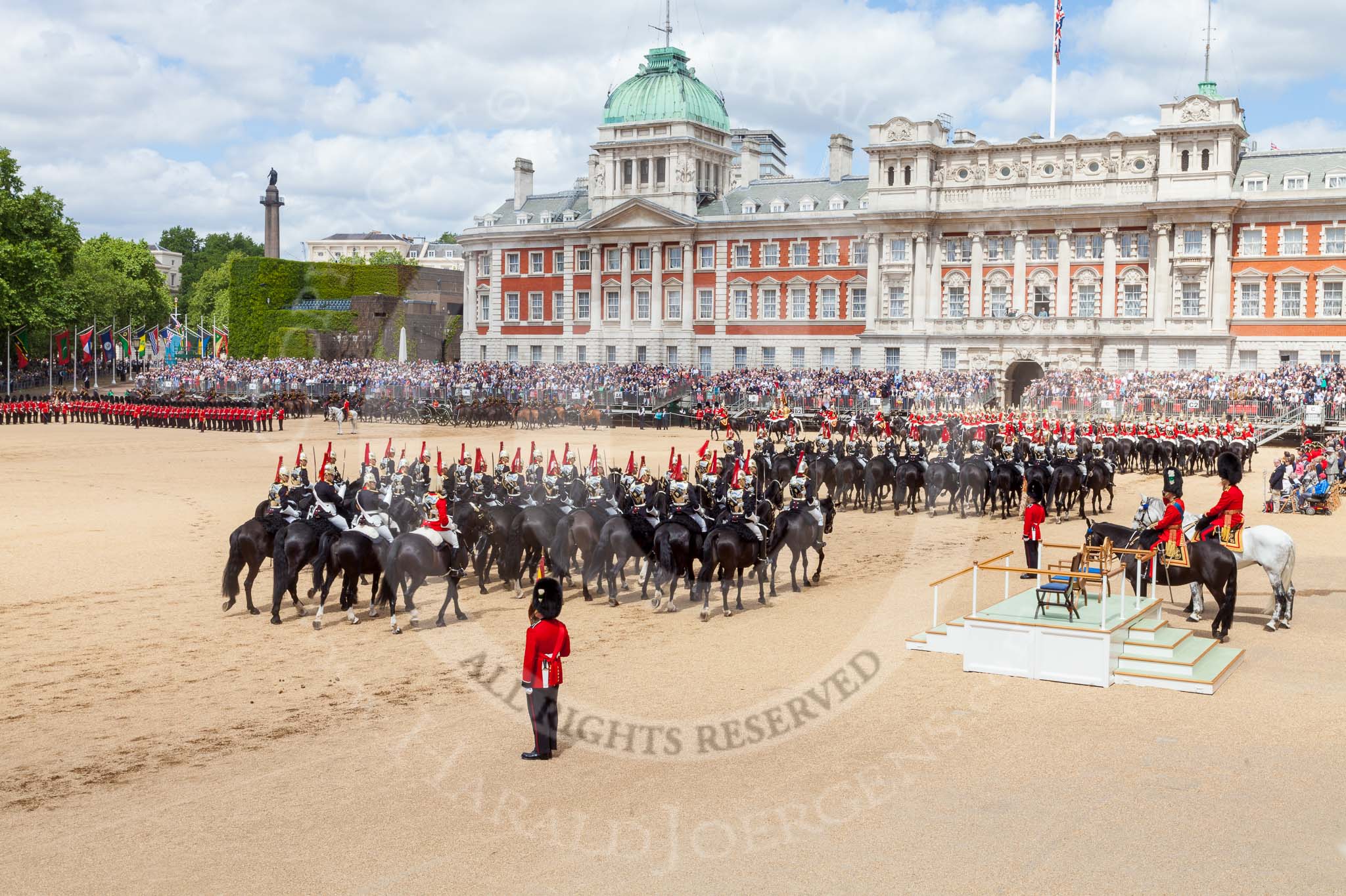 The Colonel's Review 2015.
Horse Guards Parade, Westminster,
London,

United Kingdom,
on 06 June 2015 at 11:54, image #506