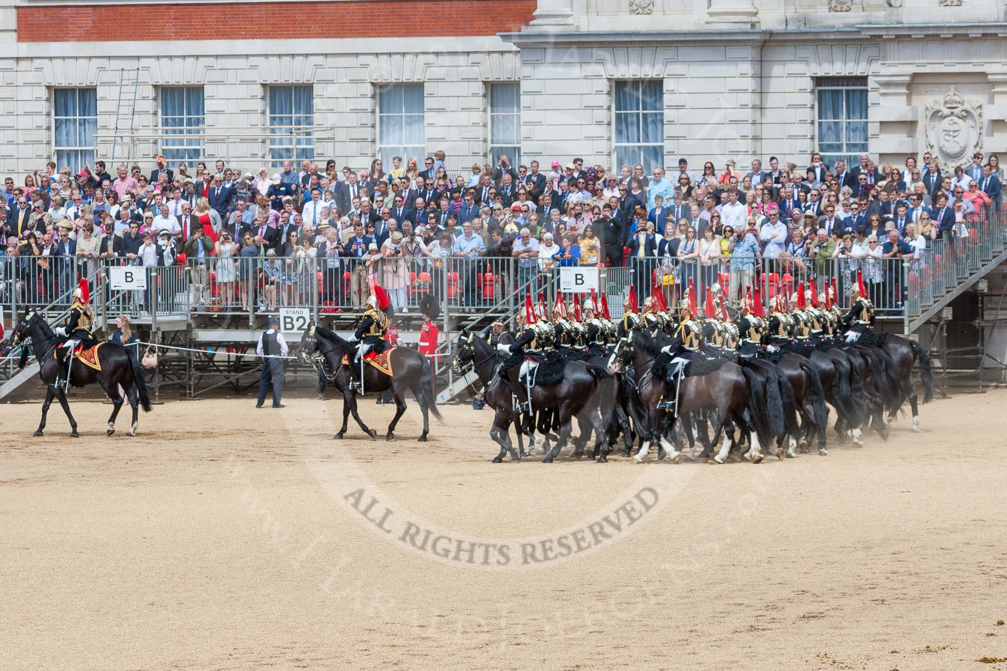 The Colonel's Review 2015.
Horse Guards Parade, Westminster,
London,

United Kingdom,
on 06 June 2015 at 11:55, image #512
