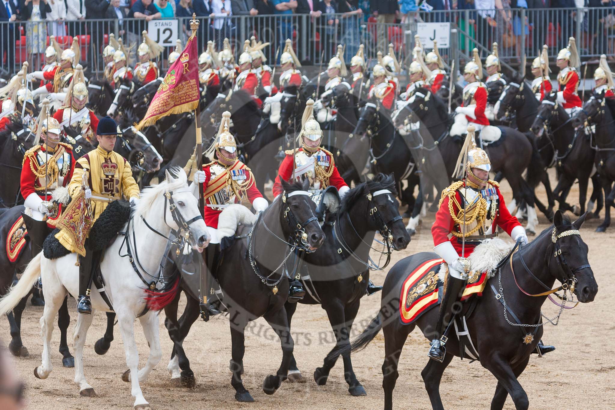 The Colonel's Review 2015.
Horse Guards Parade, Westminster,
London,

United Kingdom,
on 06 June 2015 at 11:57, image #523