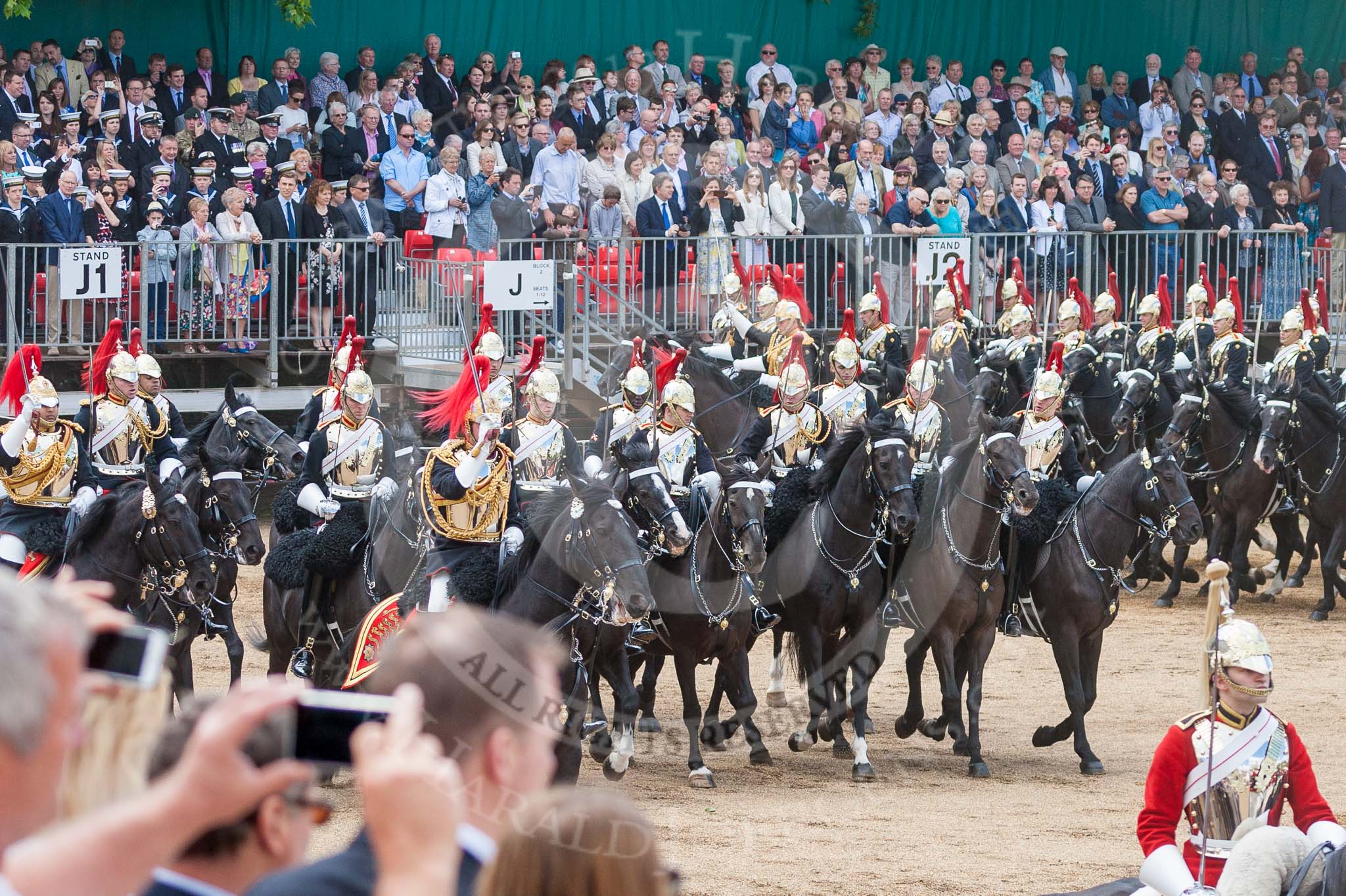 The Colonel's Review 2015.
Horse Guards Parade, Westminster,
London,

United Kingdom,
on 06 June 2015 at 11:57, image #529