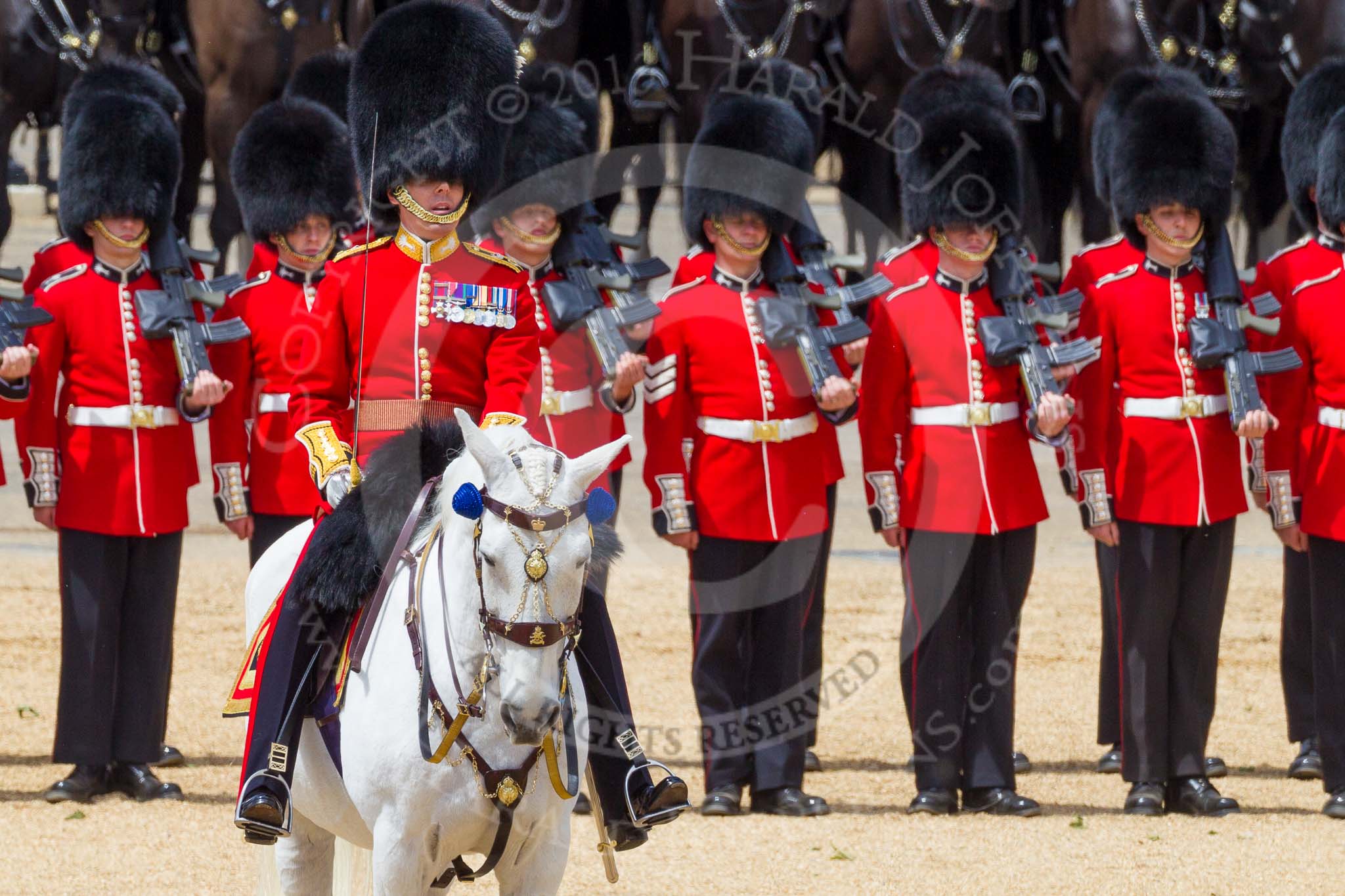 The Colonel's Review 2015.
Horse Guards Parade, Westminster,
London,

United Kingdom,
on 06 June 2015 at 12:00, image #558
