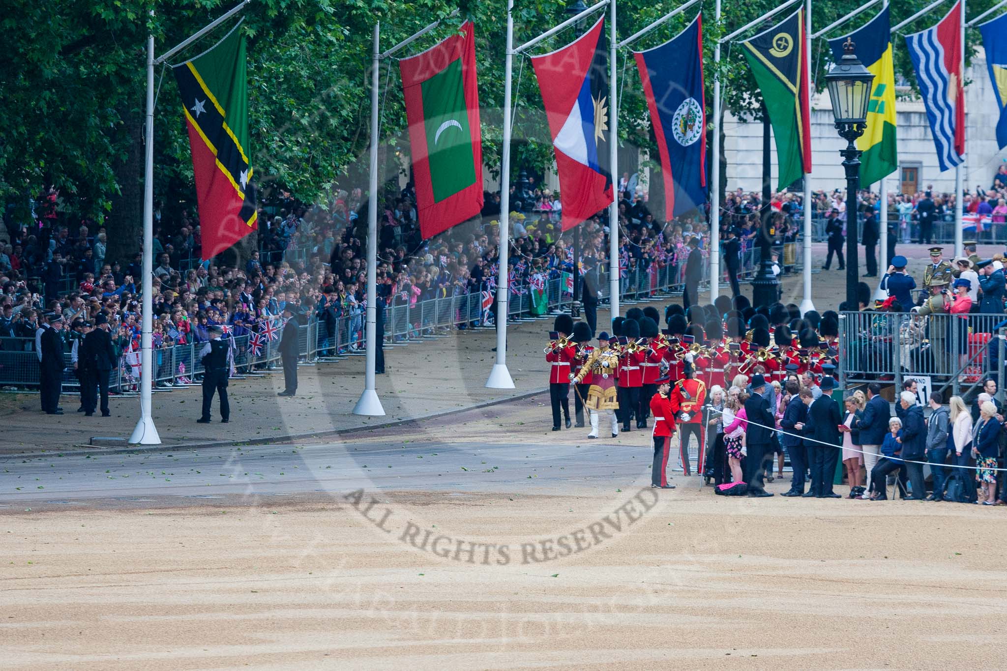 Trooping the Colour 2015. Image #38, 13 June 2015 10:11 Horse Guards Parade, London, UK